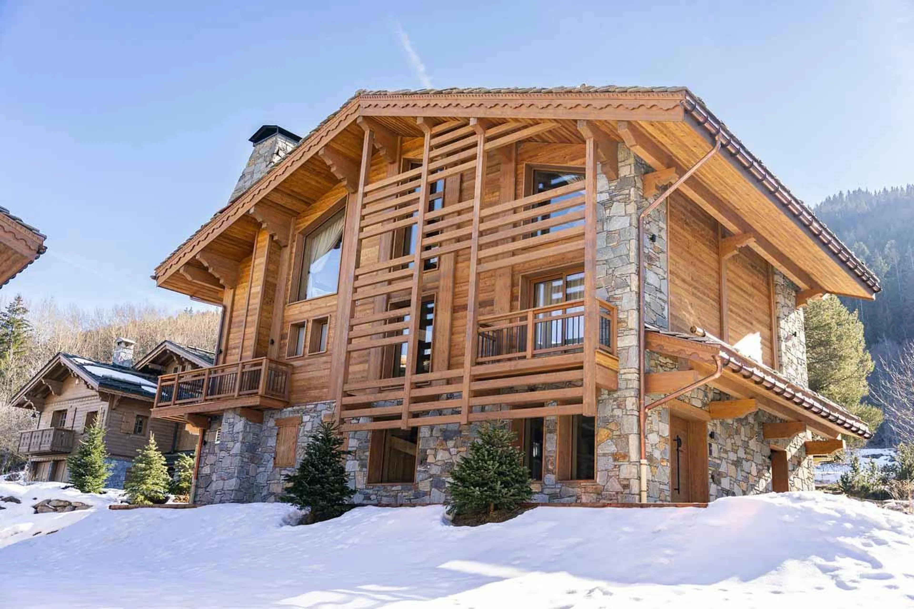 Exterior of Chalet Beloukha, Courchevel Le Praz