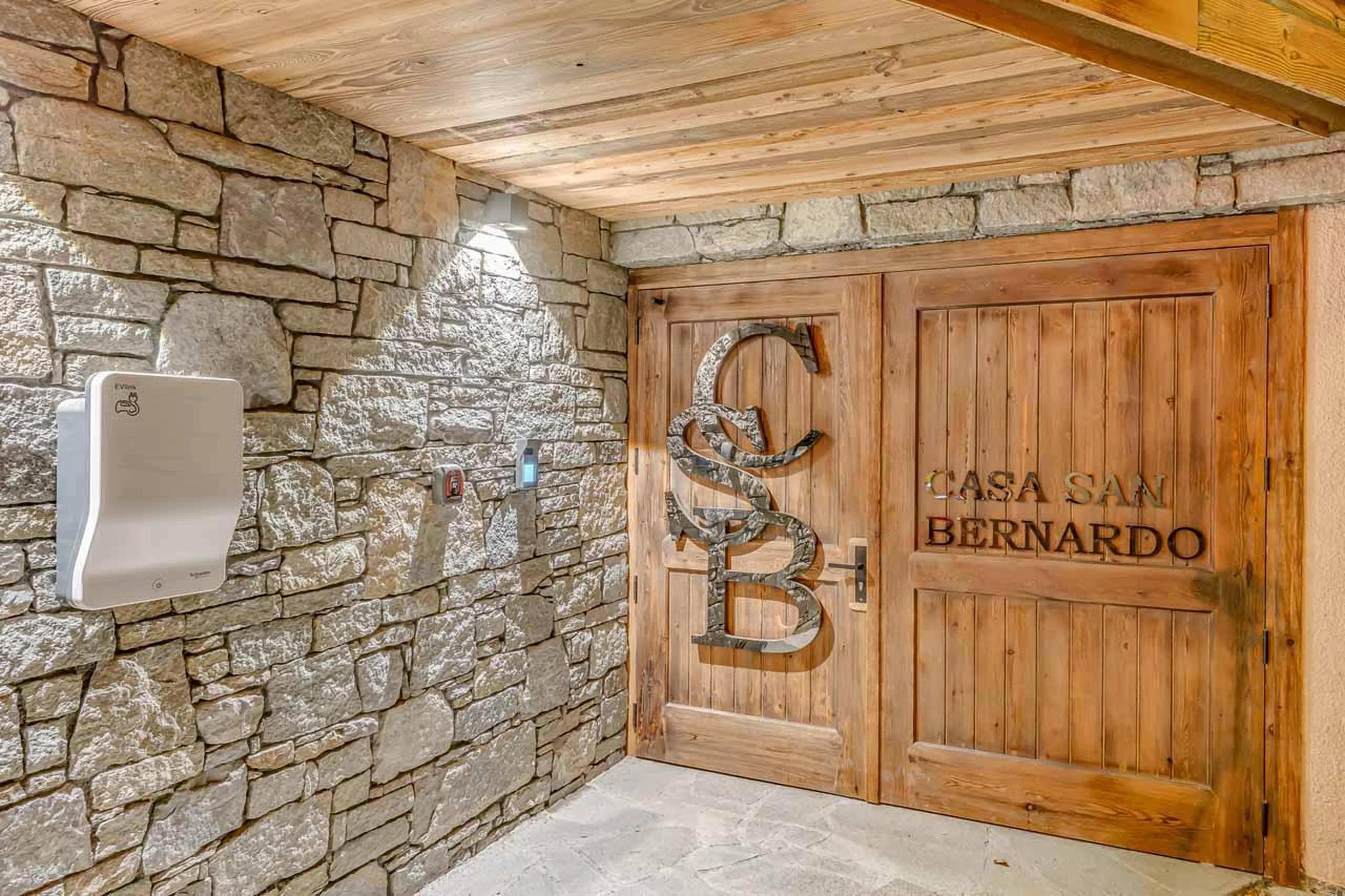 Entrance in Chalet Casa San Bernardo