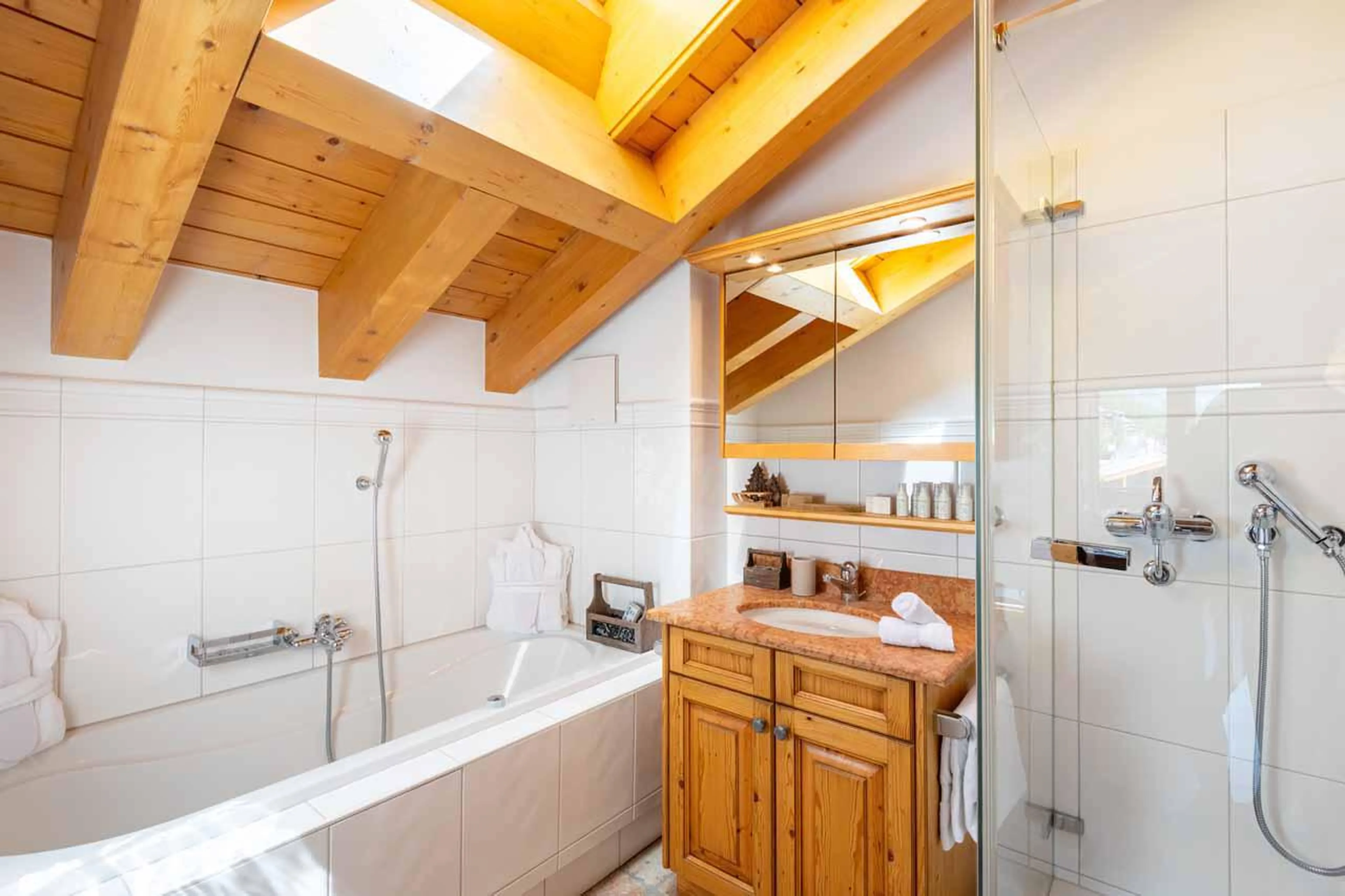 Bathroom three at Penthouse Annyvonne in Zermatt