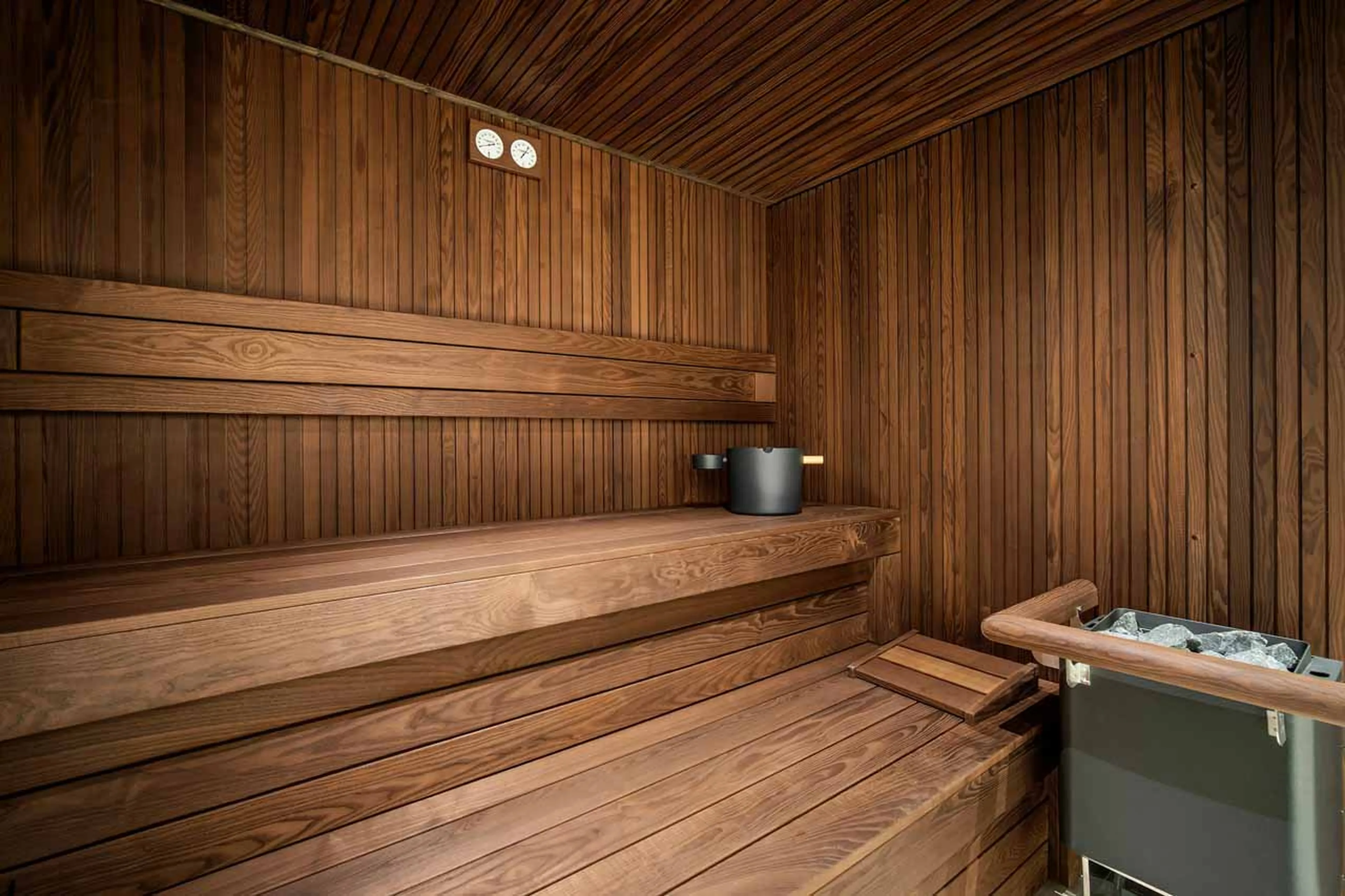Sauna in in Atmosphere Penthouse, Courchevel 1850