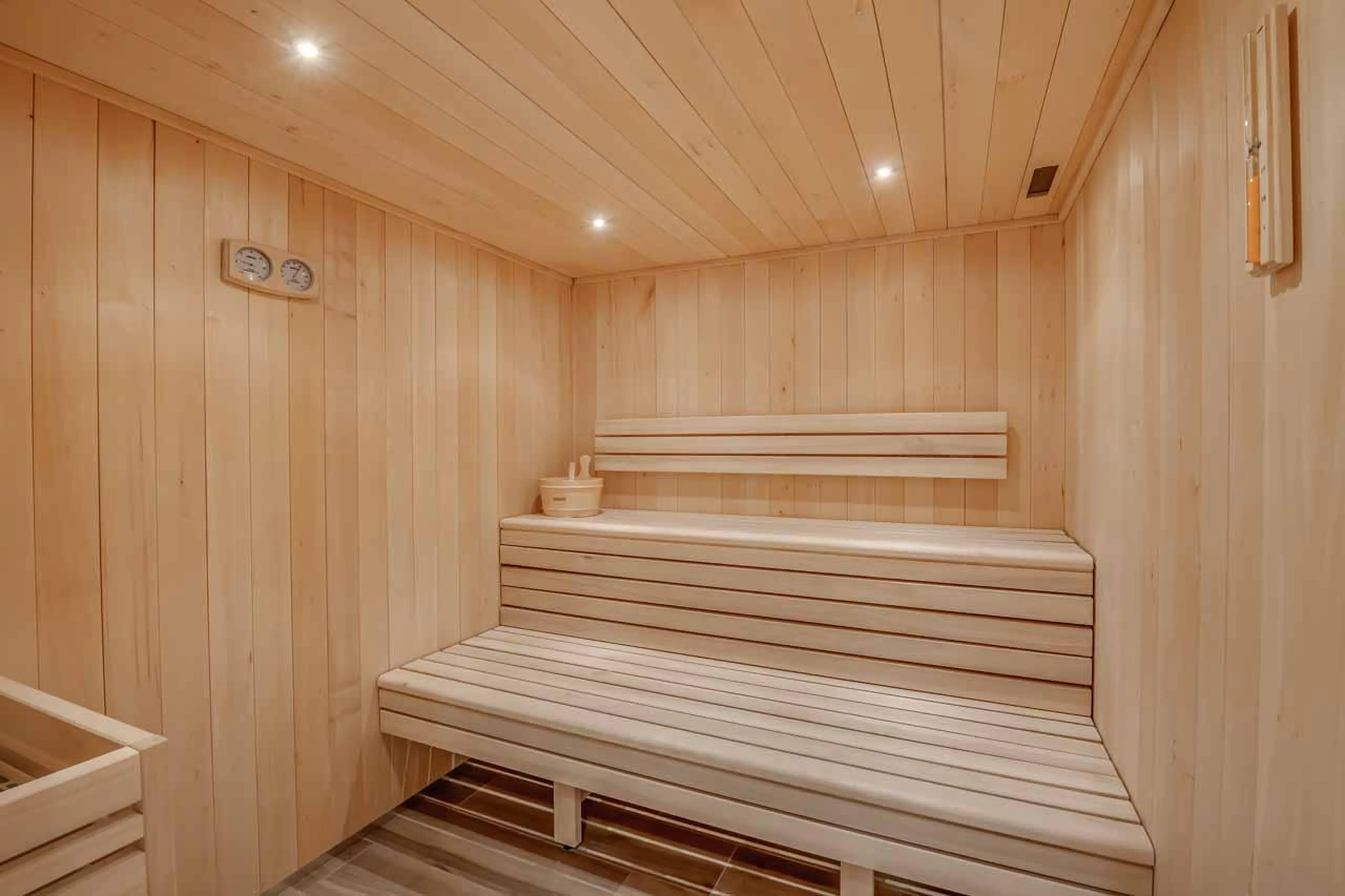 Sauna at Penthouse B in Courchevel 1850