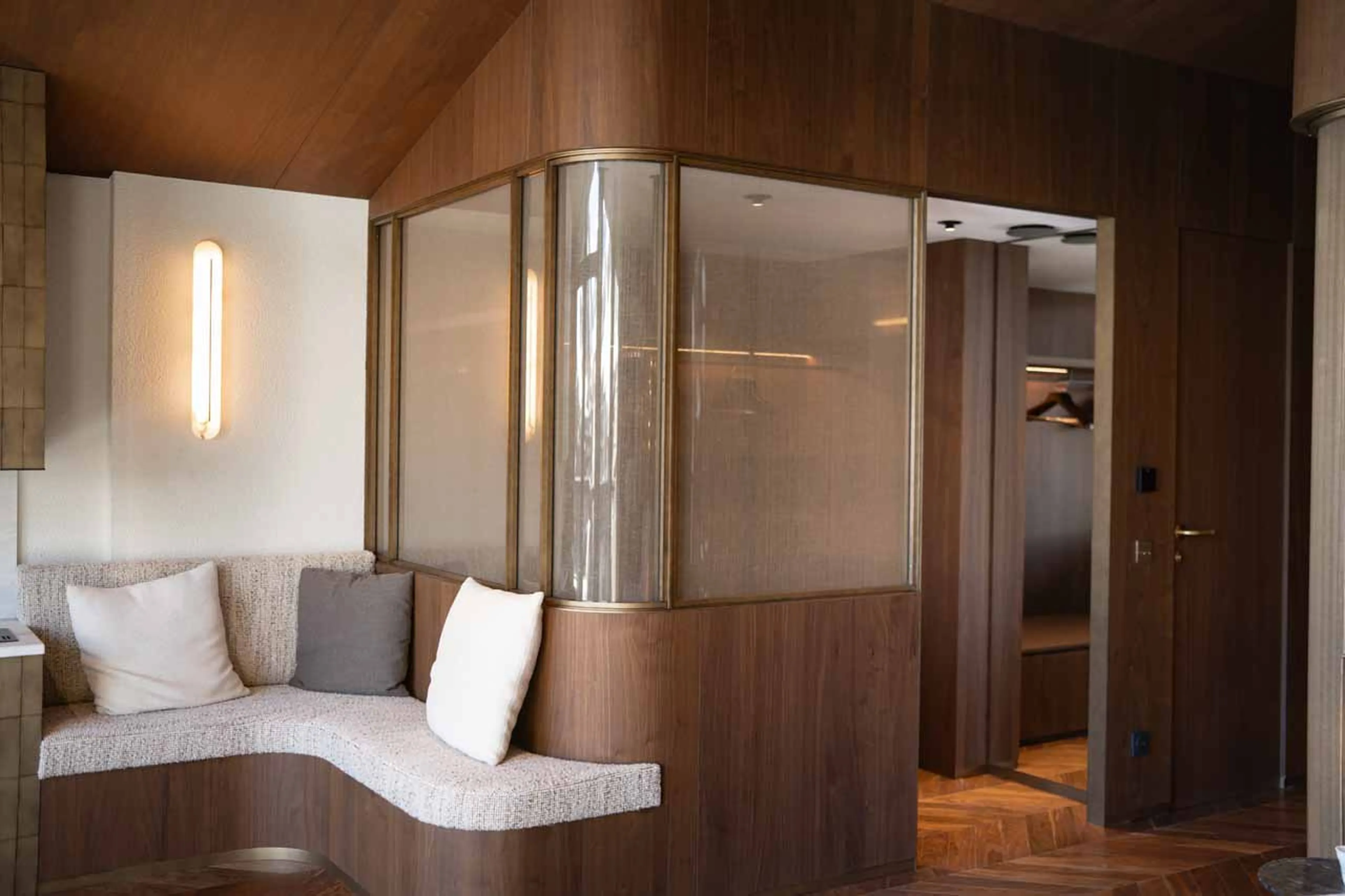 Dressing room at Penthouse Cristal in Val d'Isere