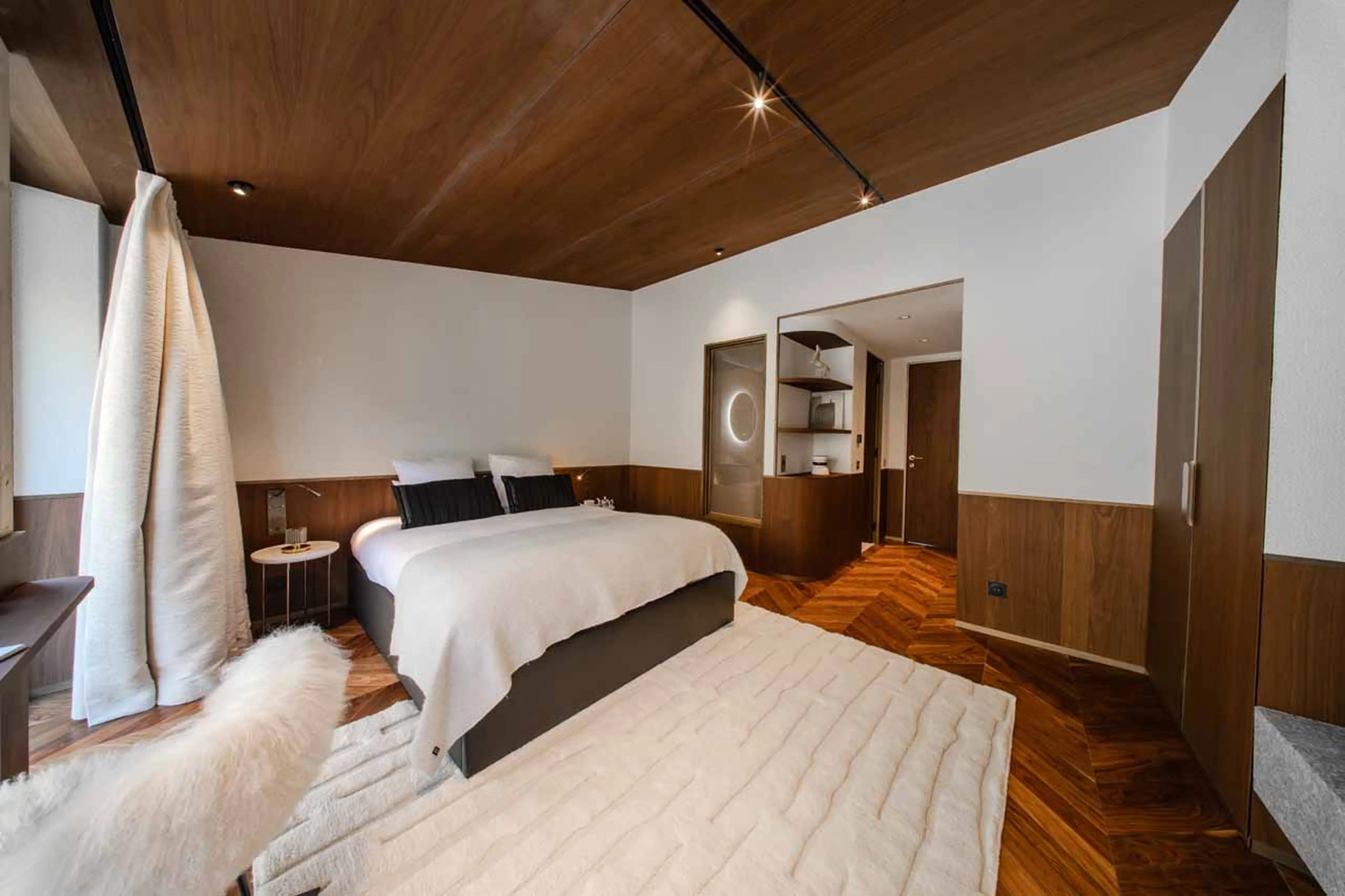 Bedroom two at Penthouse Cristal in Val d'Isere