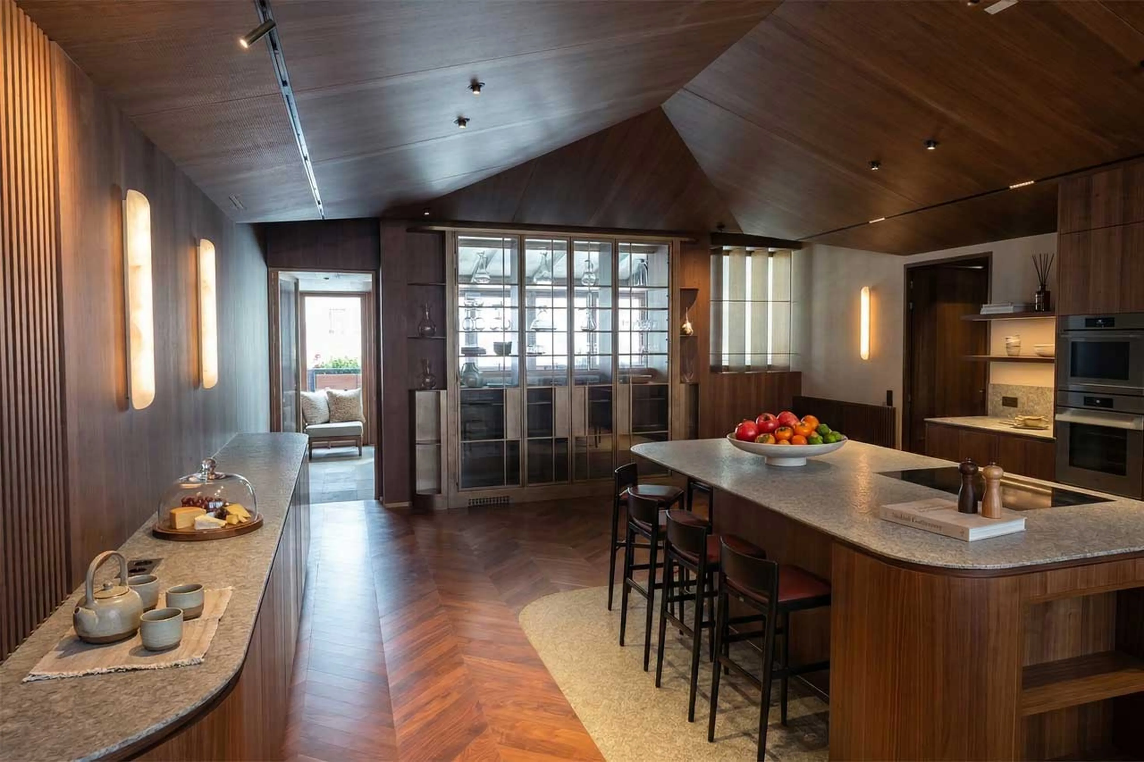 Kitchen at Penthouse Cristal in Val d'Isere