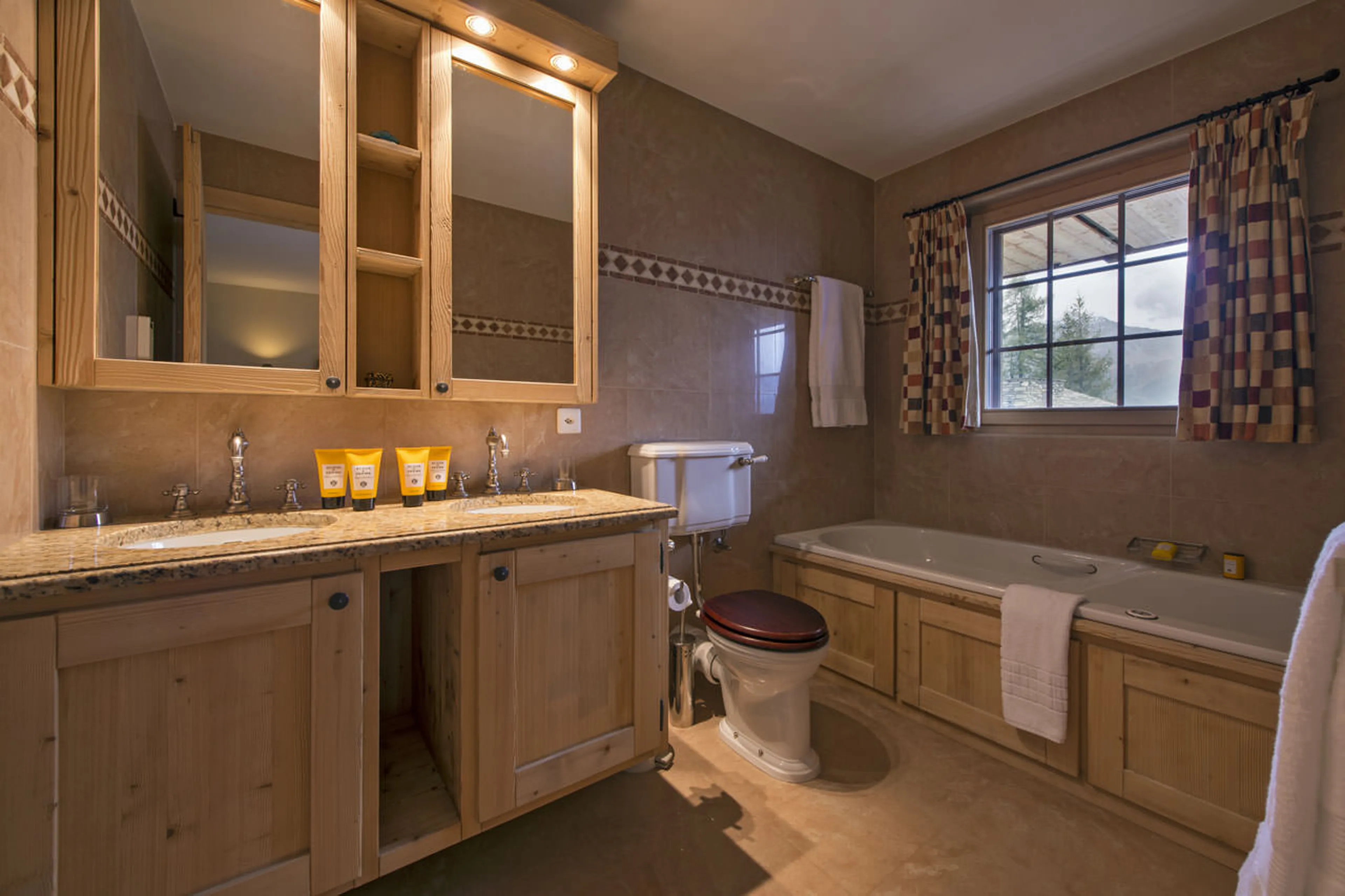 Bathroom four at Penthouse Deux Riviers in Verbier