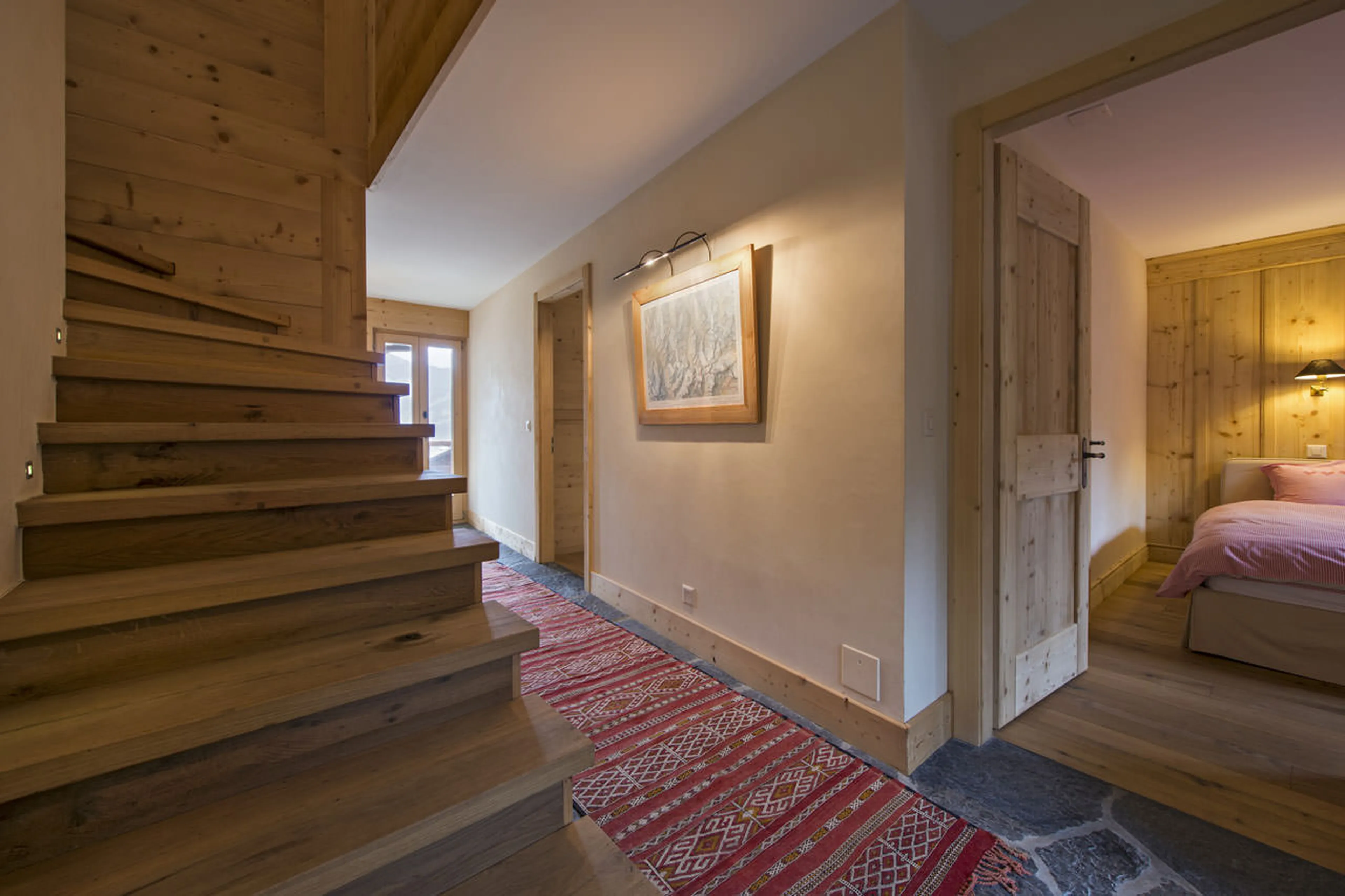 Corridor at Penthouse Deux Riviers in Verbier