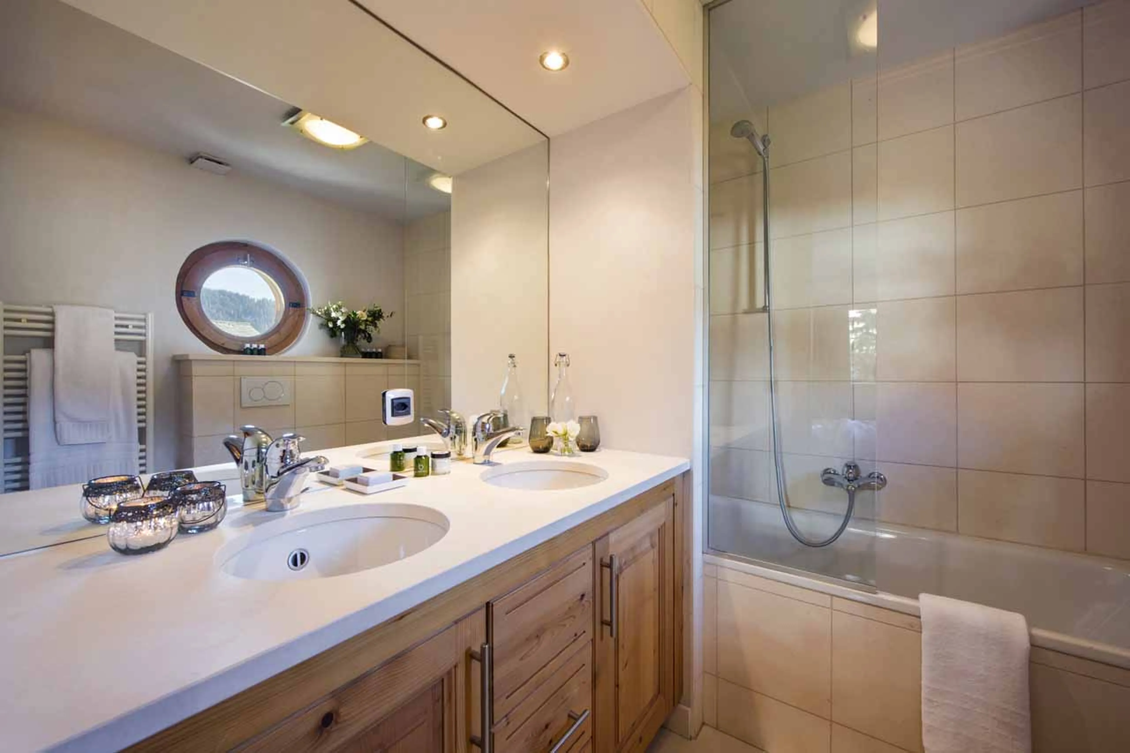 Bathroom one at Penthouse Entre Ciel et Terre in Verbier