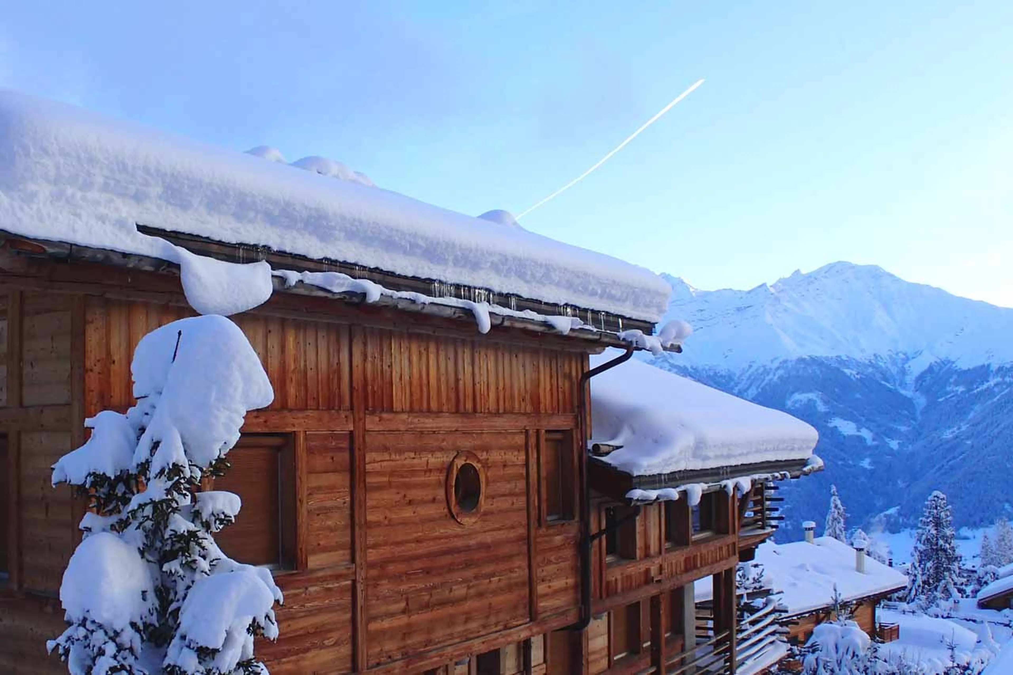 Exterior of Penthouse Entre Ciel et Terre in Verbier