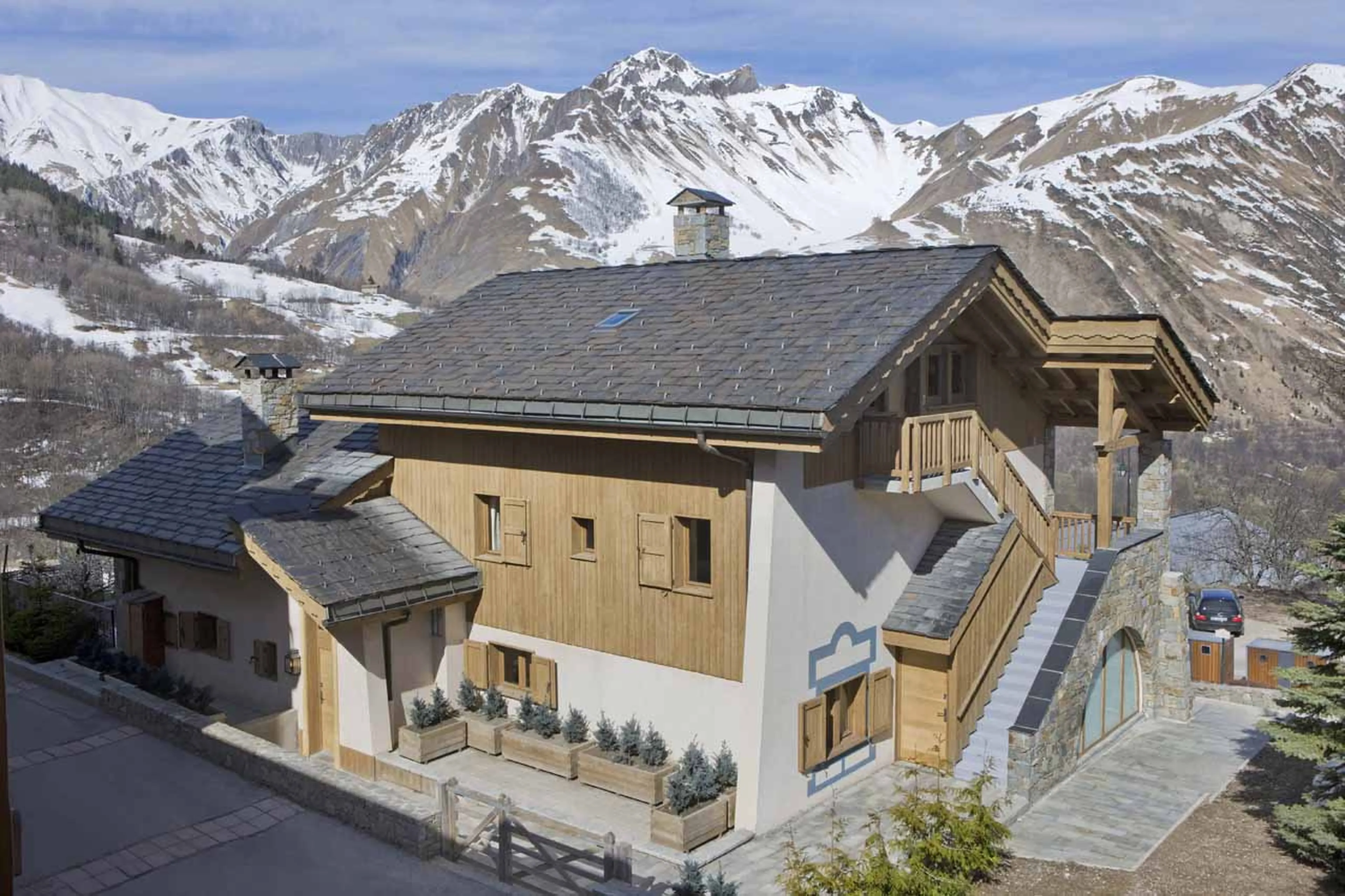 Exterior of Floralie Penthouse in St Martin de Belleville