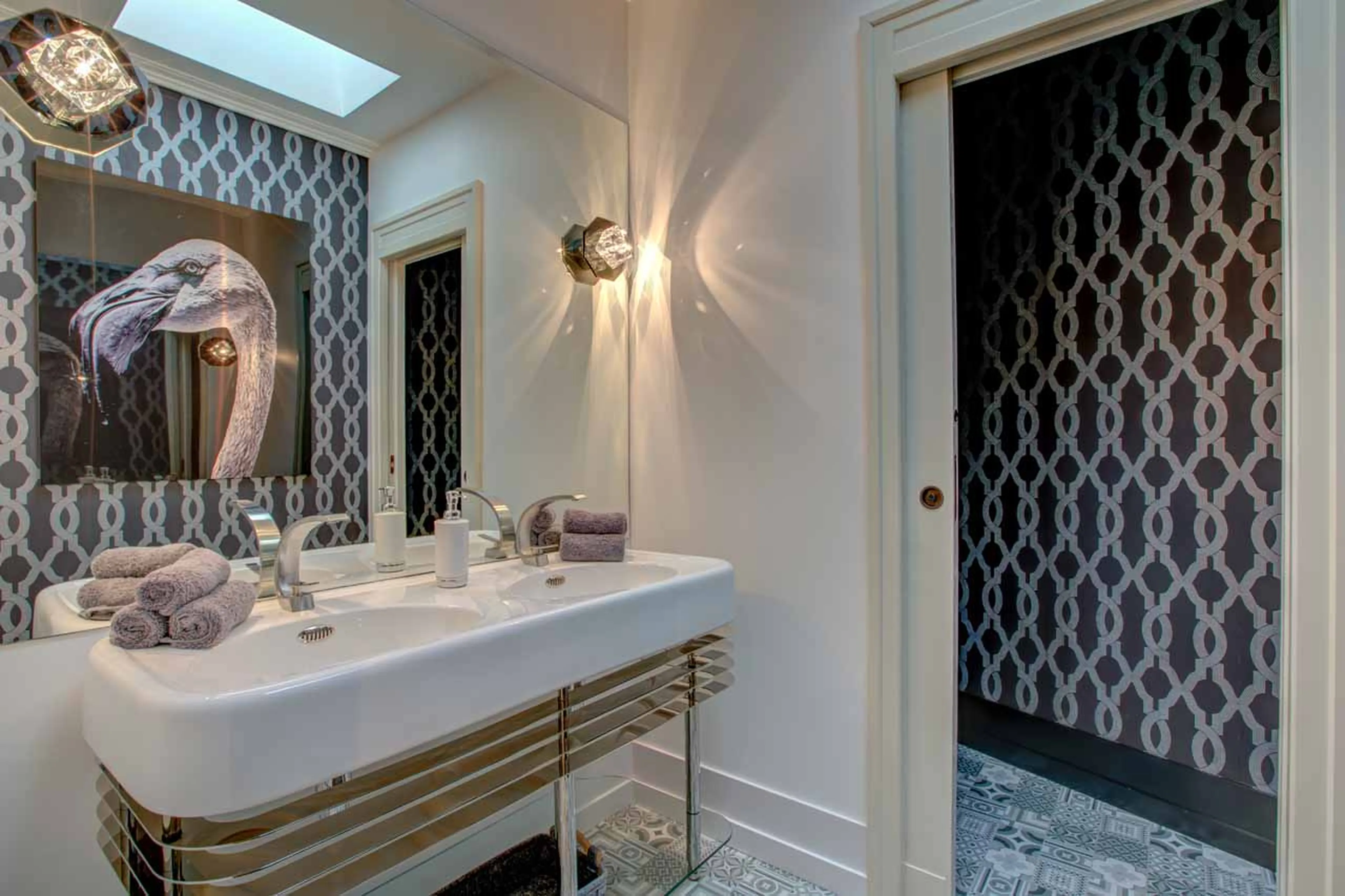 Guest WC at Penthouse Le Lustre in Chamonix