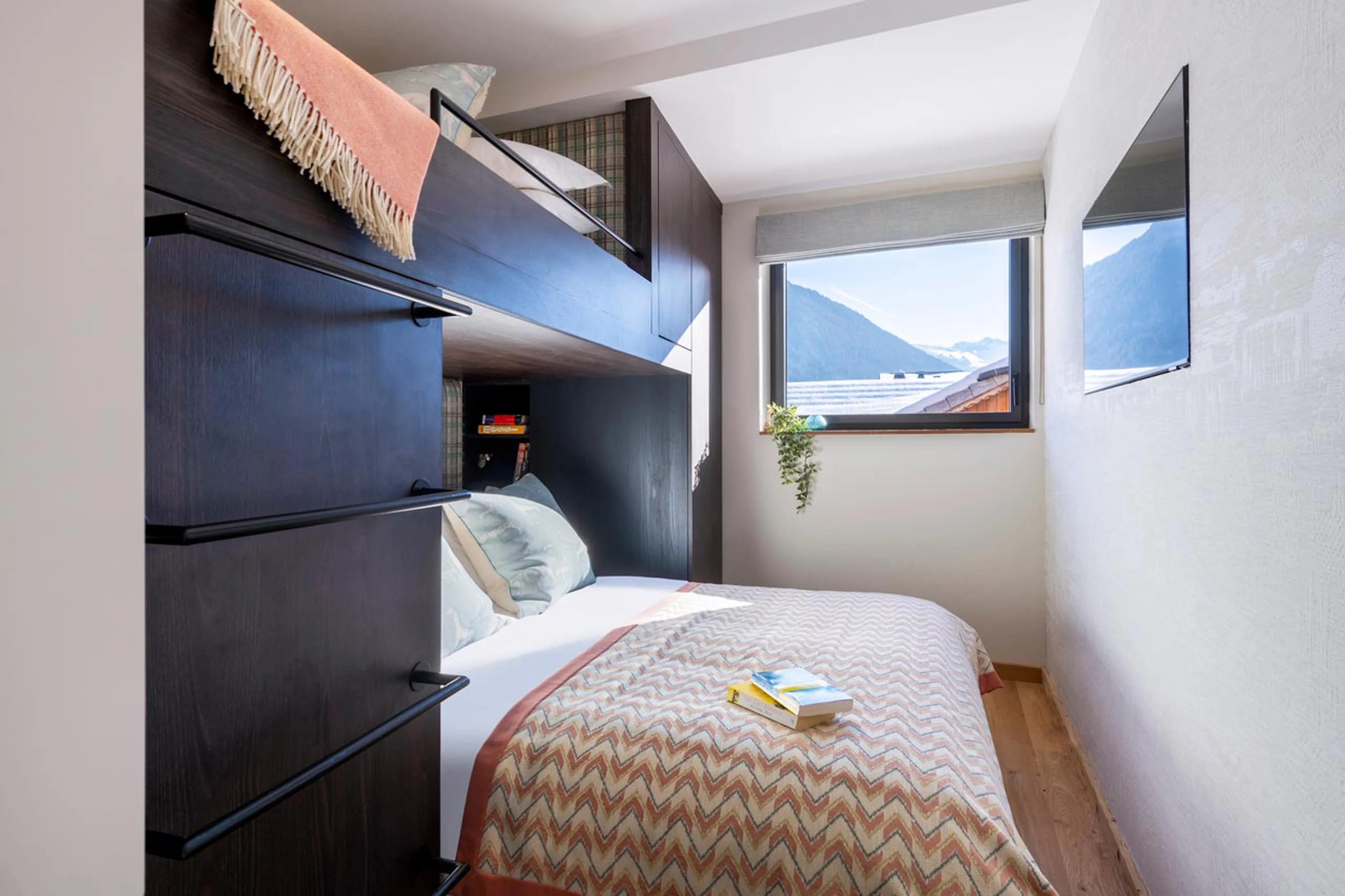 Bedroom two in Penthouse Mathilde in Morzine