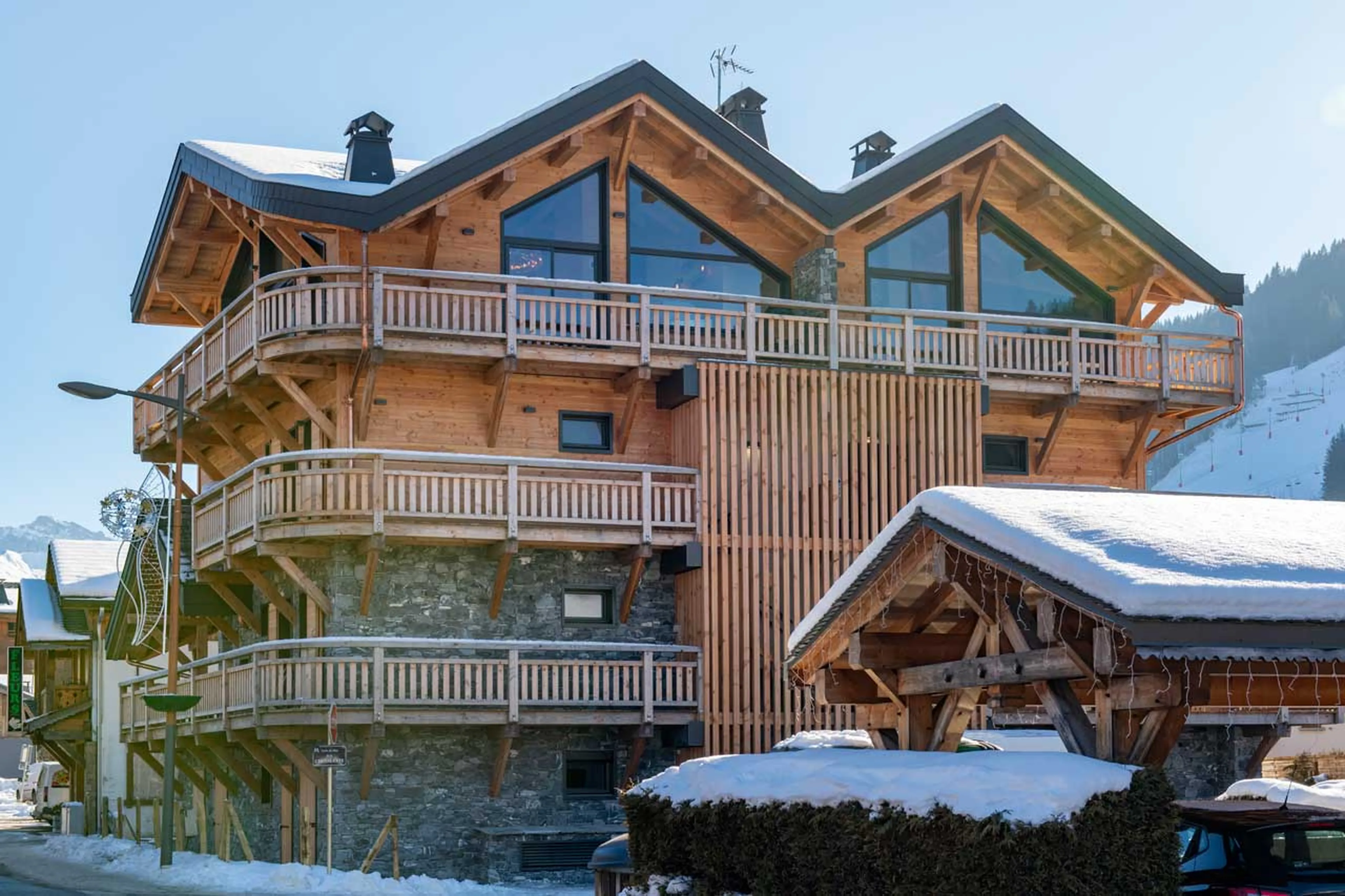 Exterior of Penthouse Mathilde in Morzine