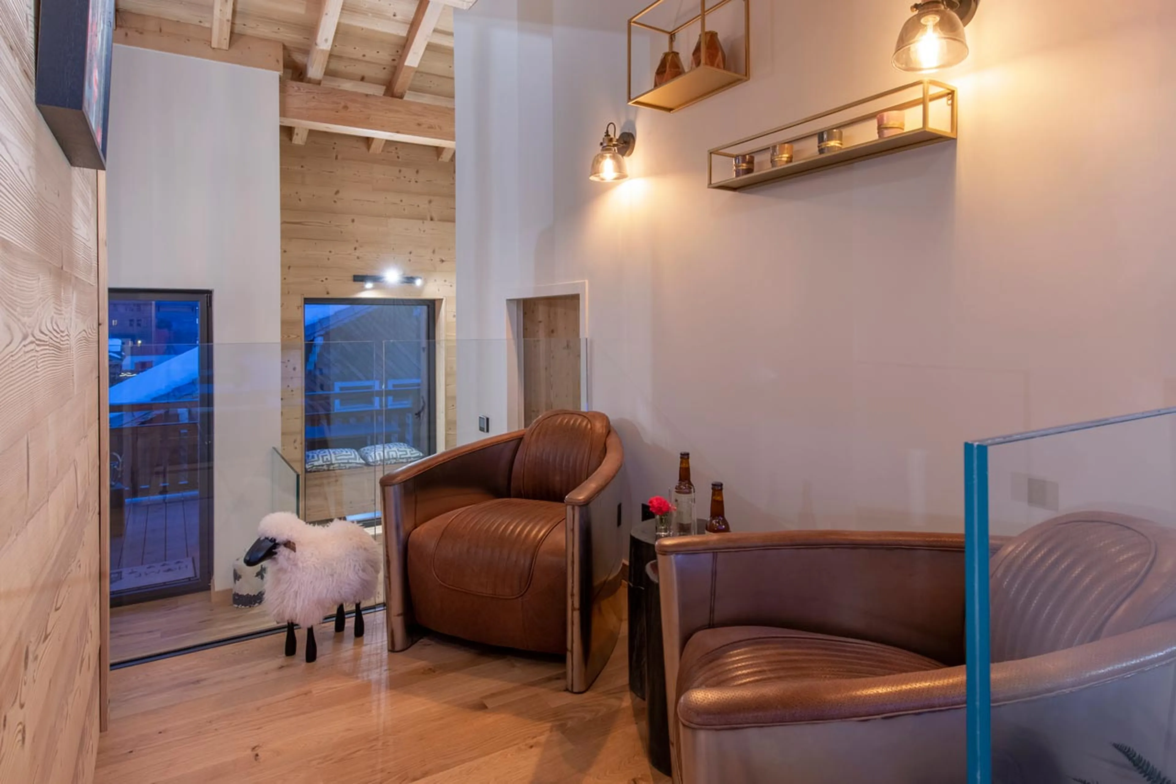 Relaxation area in Penthouse Mathilde in Morzine