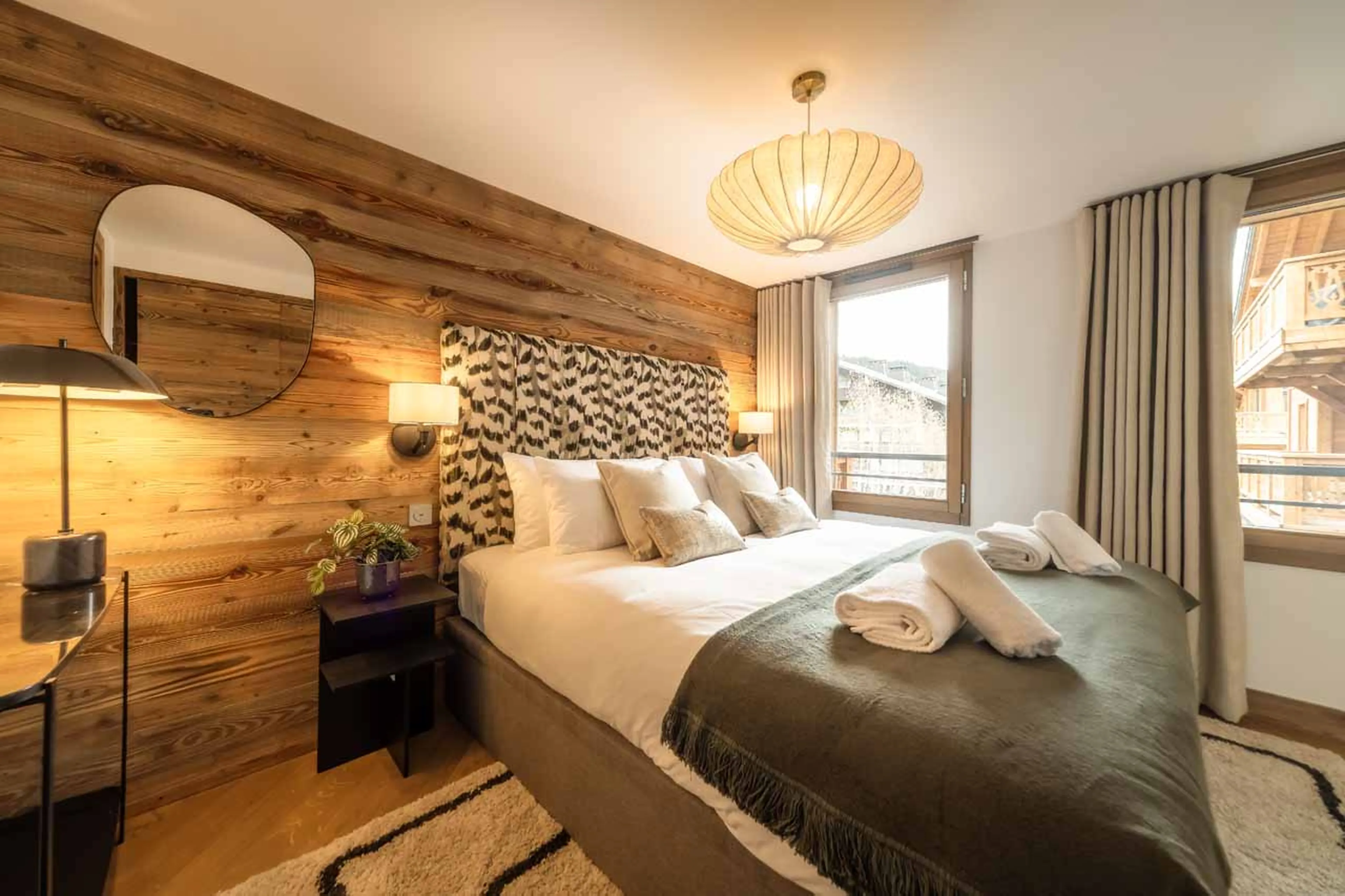 Bedroom 1 at Penthouse Snowgum in Morzine