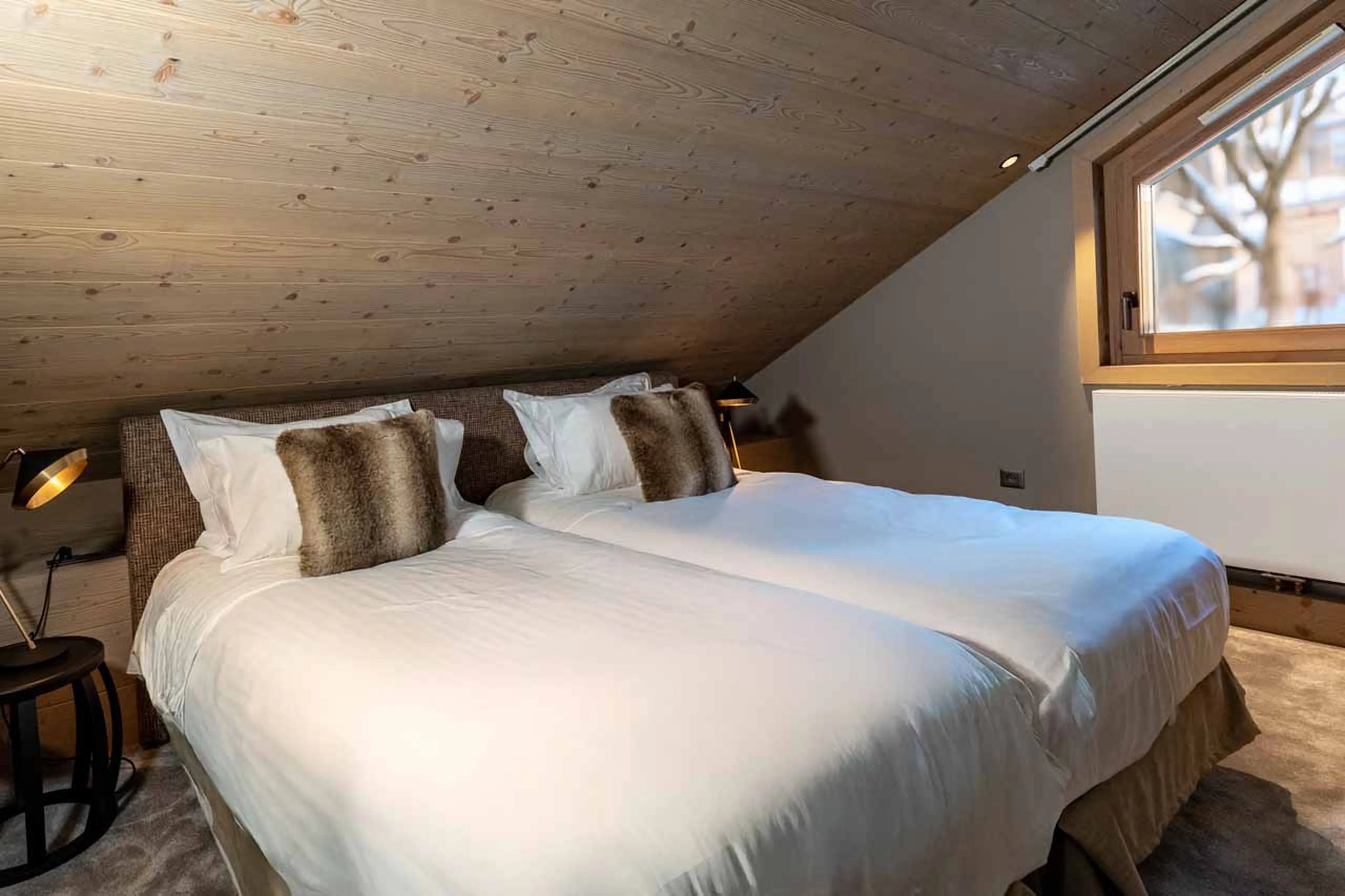 Bedroom 3 at Penthouse Tueda in Meribel