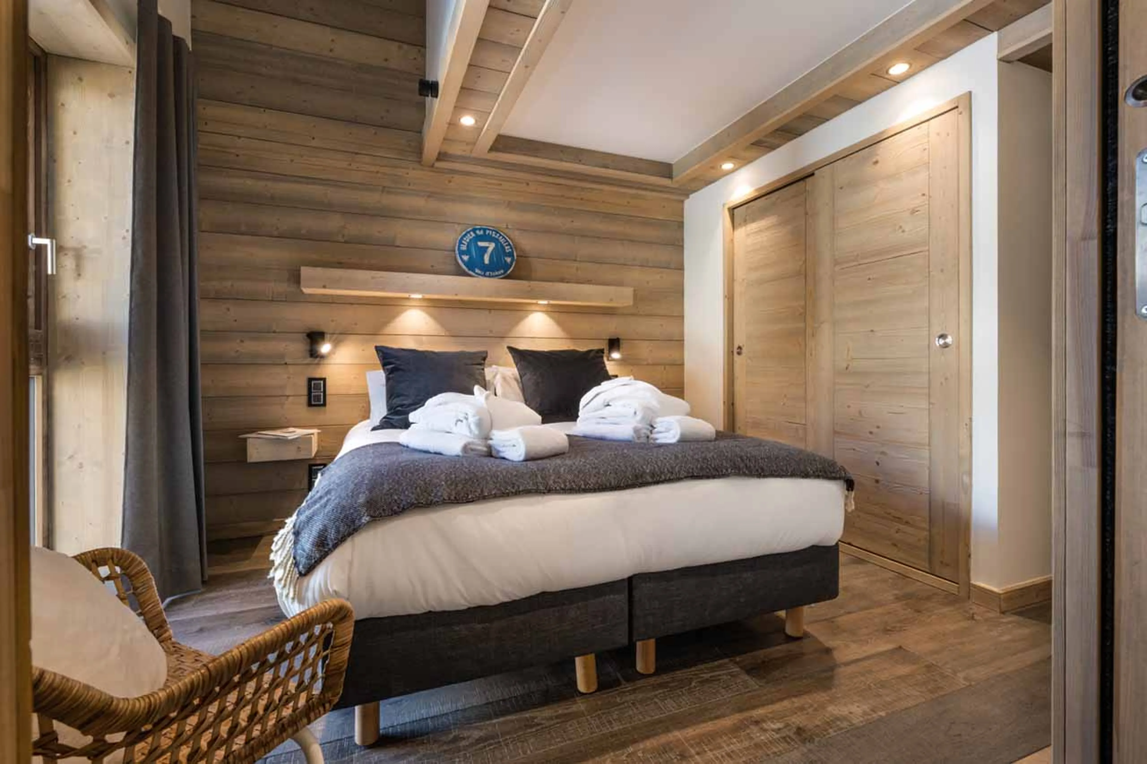 Bedroom 2 at Penthouse Vail Lodge A31 in Val d'Isere