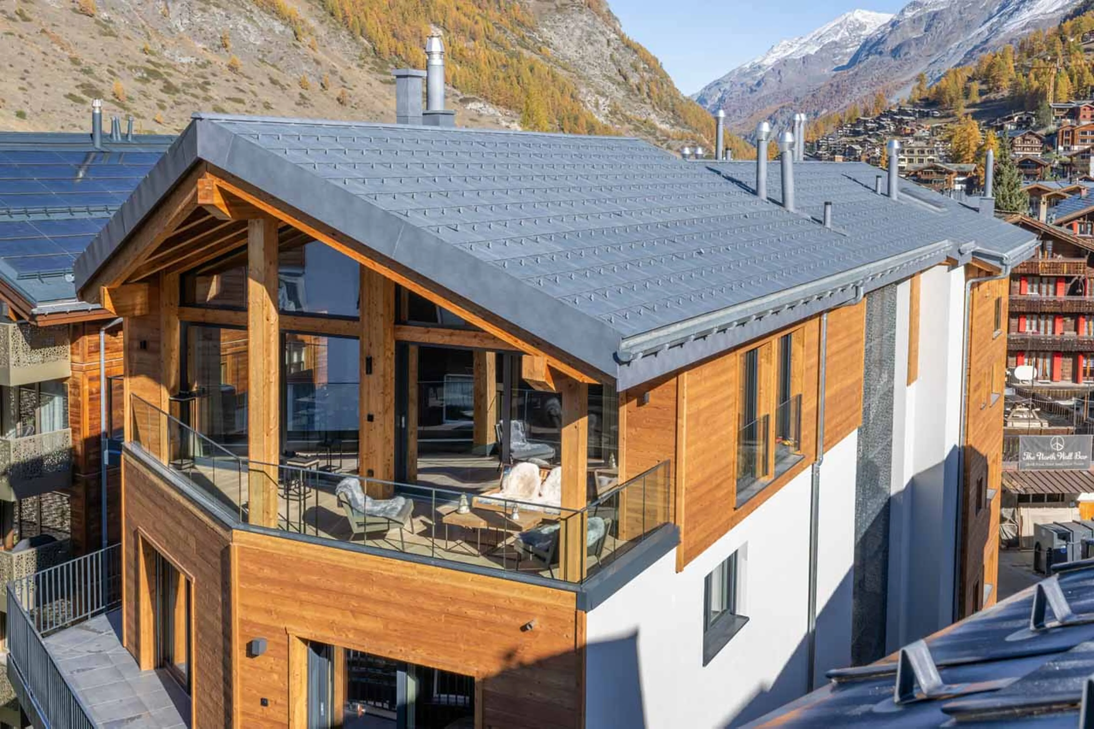 Exterior of Penthouse Weissmatten in Zermatt