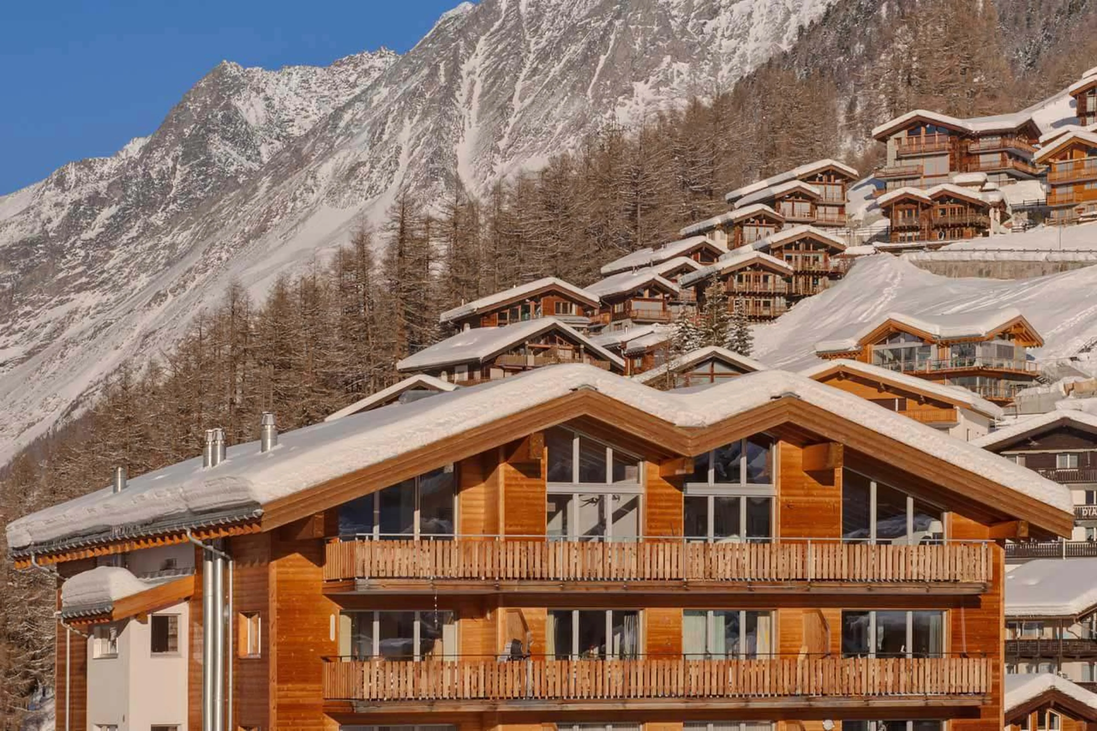 Exterior of Chalet Zora in Zermatt