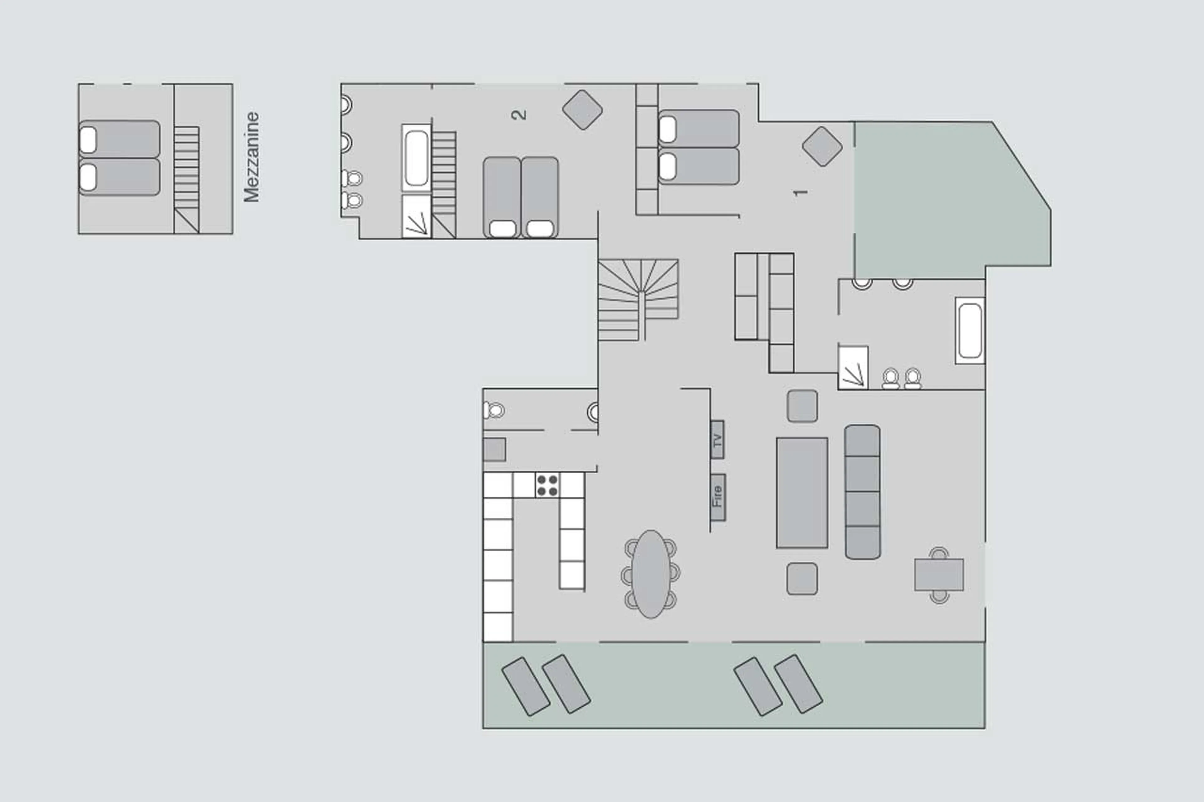 Place Blanche 2 floor plan