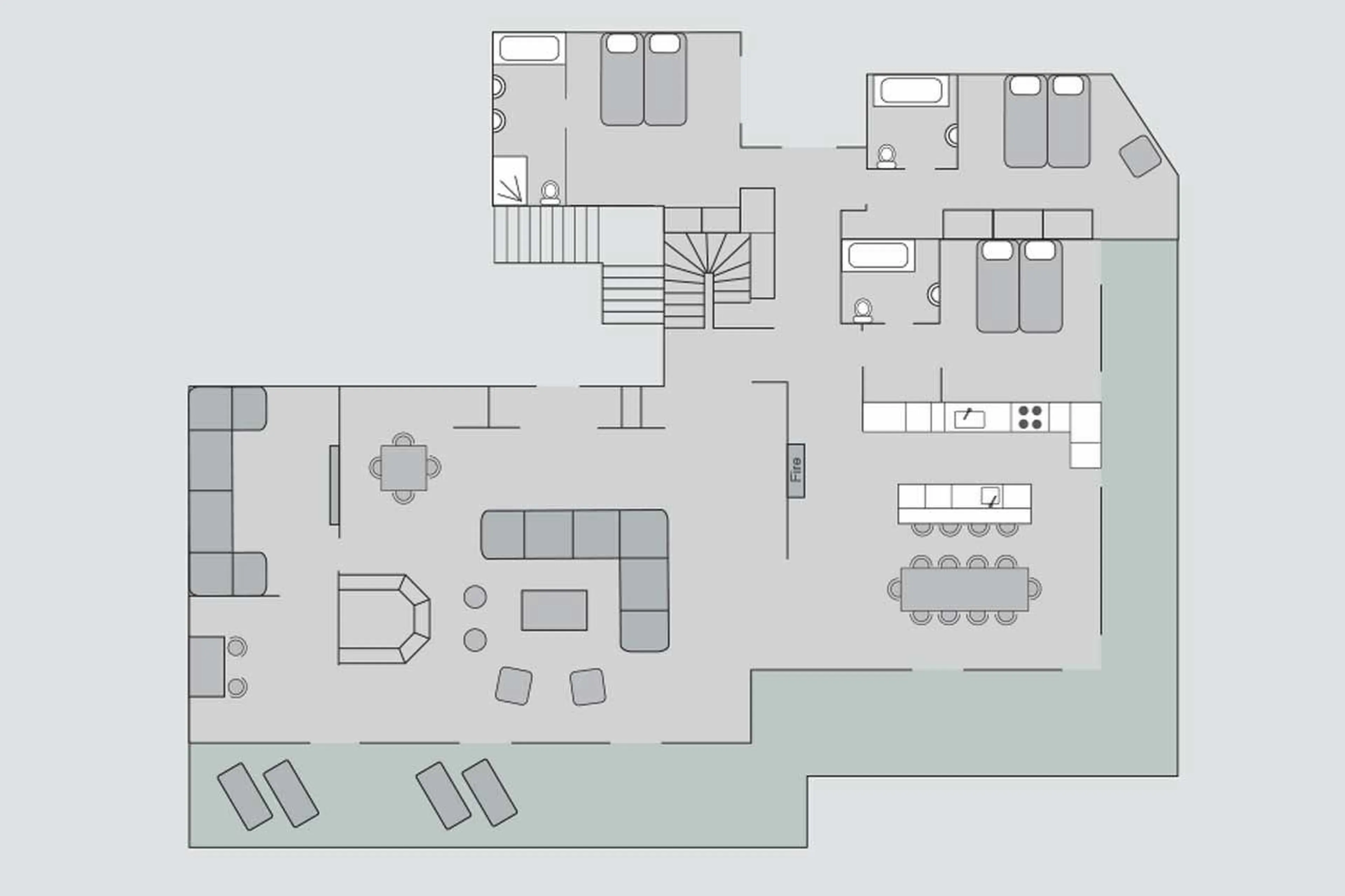 Place Blanche 1 floor plan