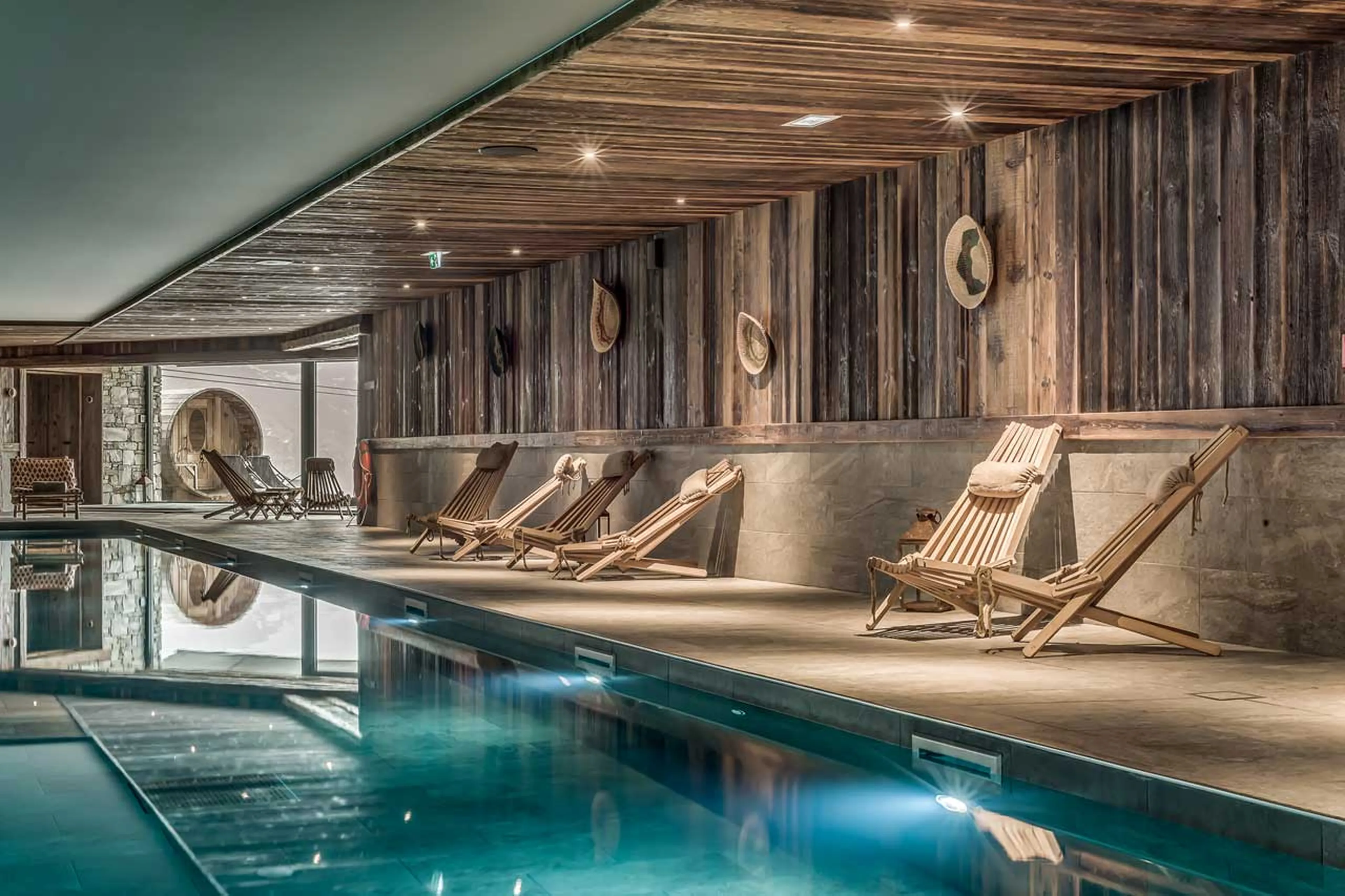 Spa with pool at Apartment Glacier in Val d'Isere