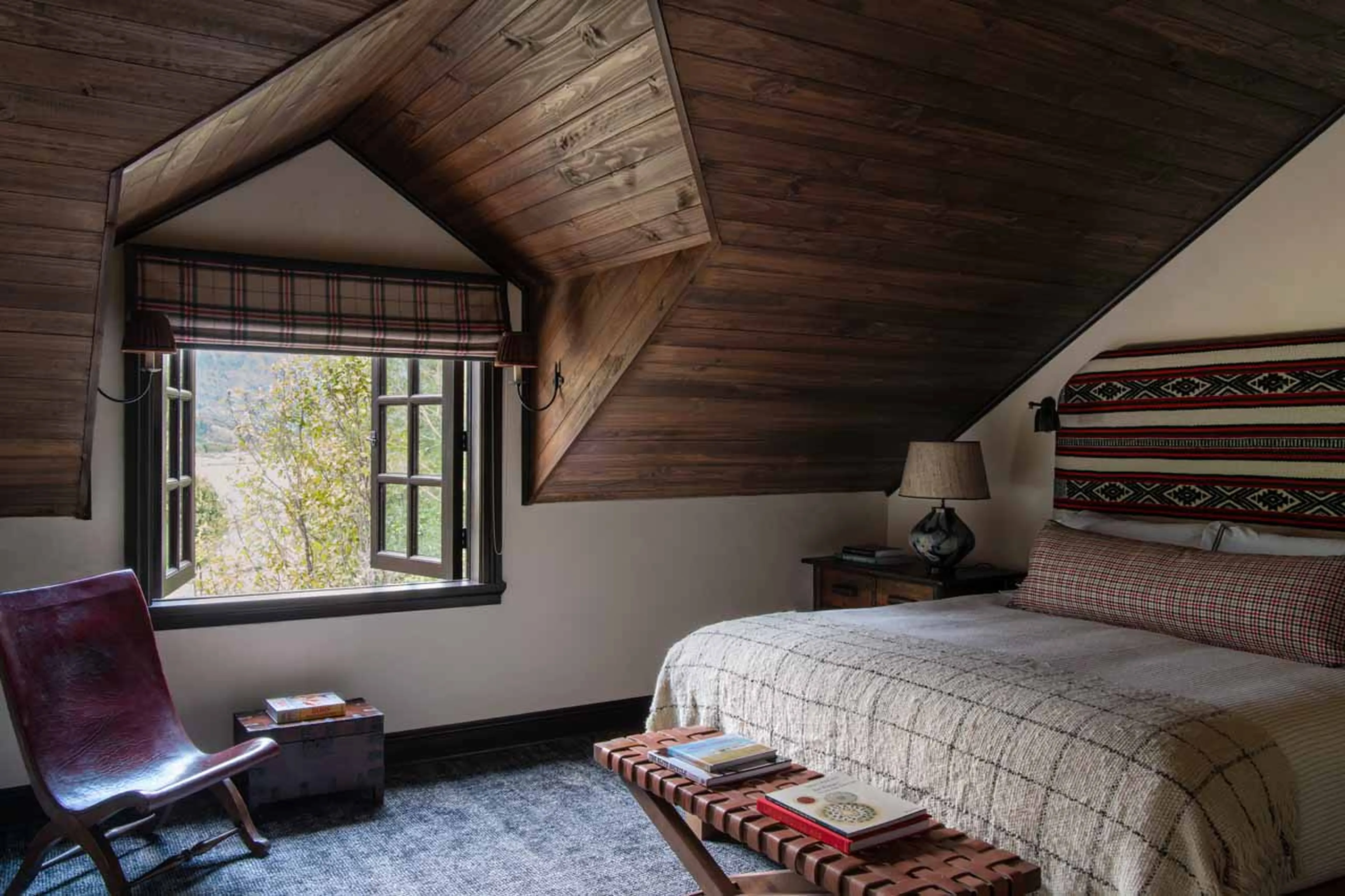 Bedroom at Rio Palena Lodge in Patagonia