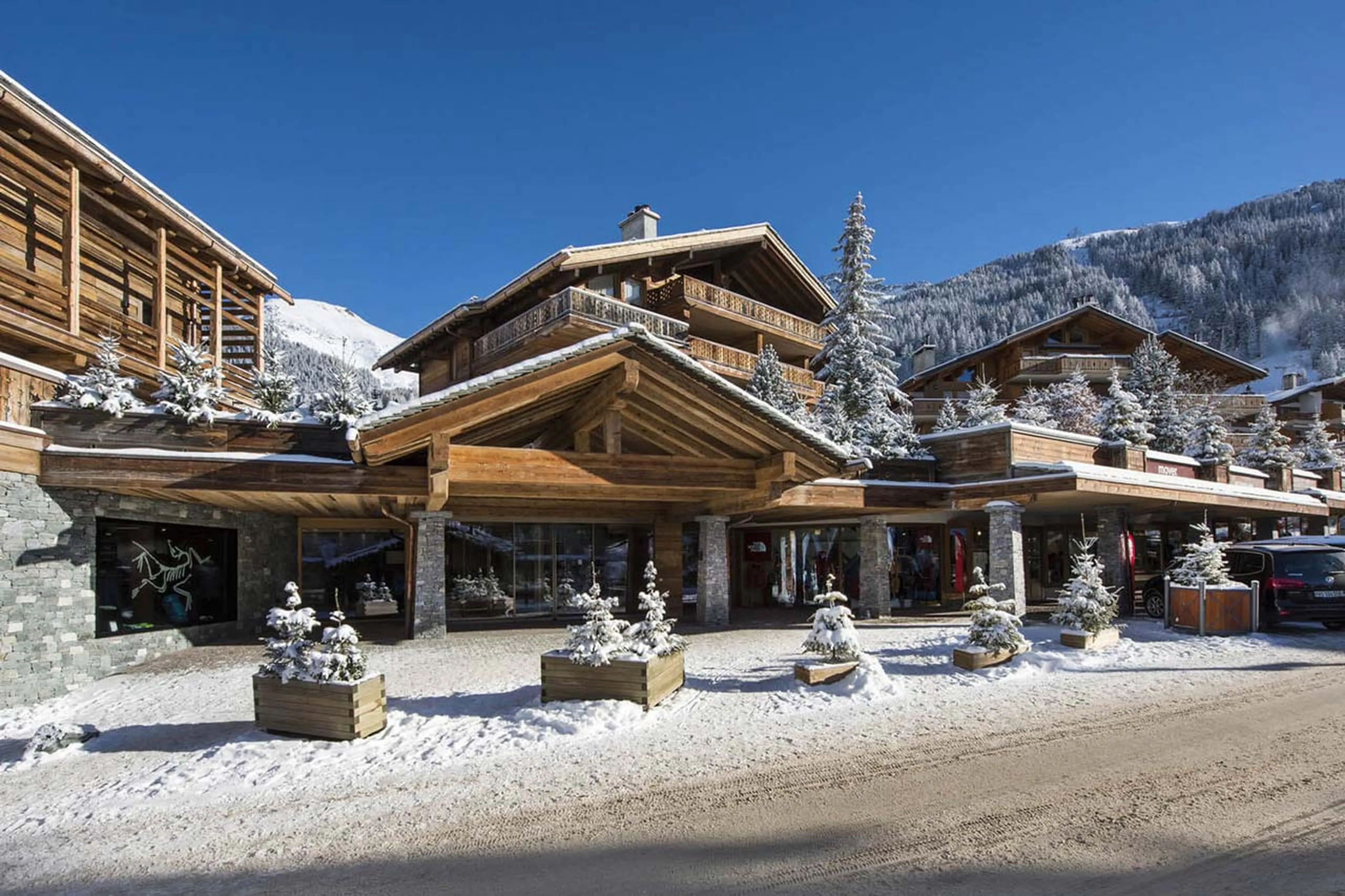 Exterior of Apartment Rosalp 4 in Verbier
