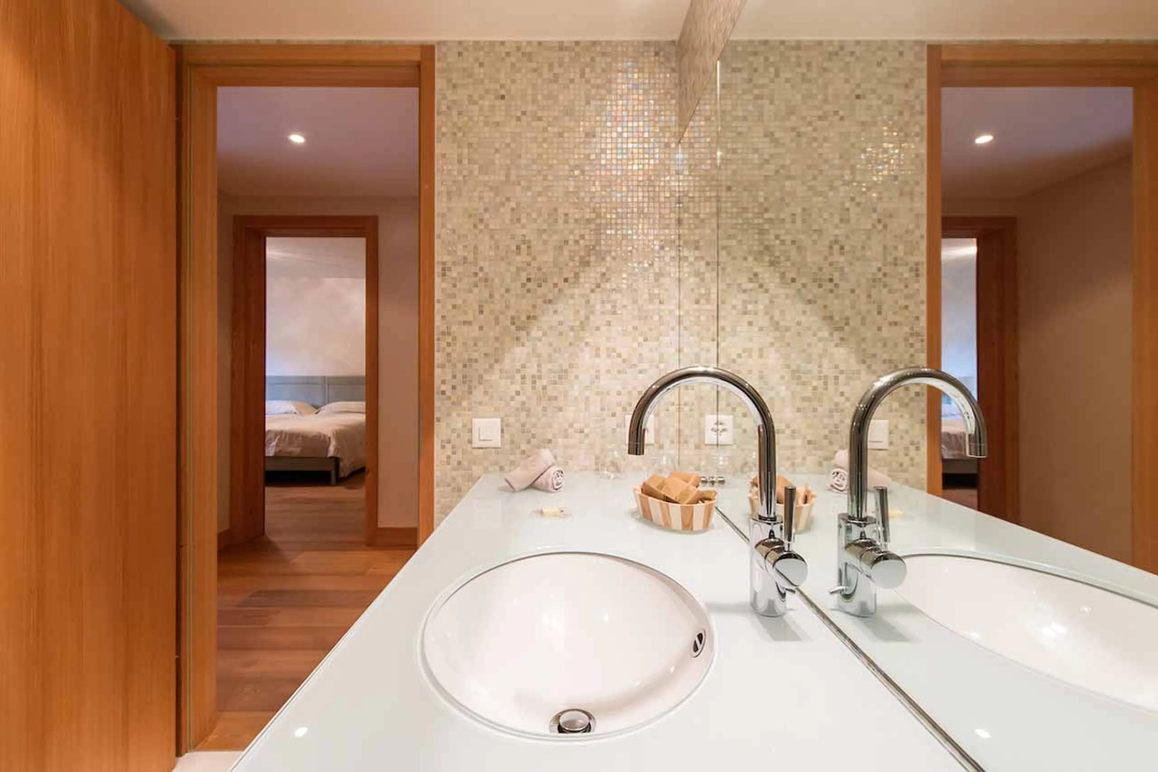 Bathroom at Royalp Modern Penthouse in Villars