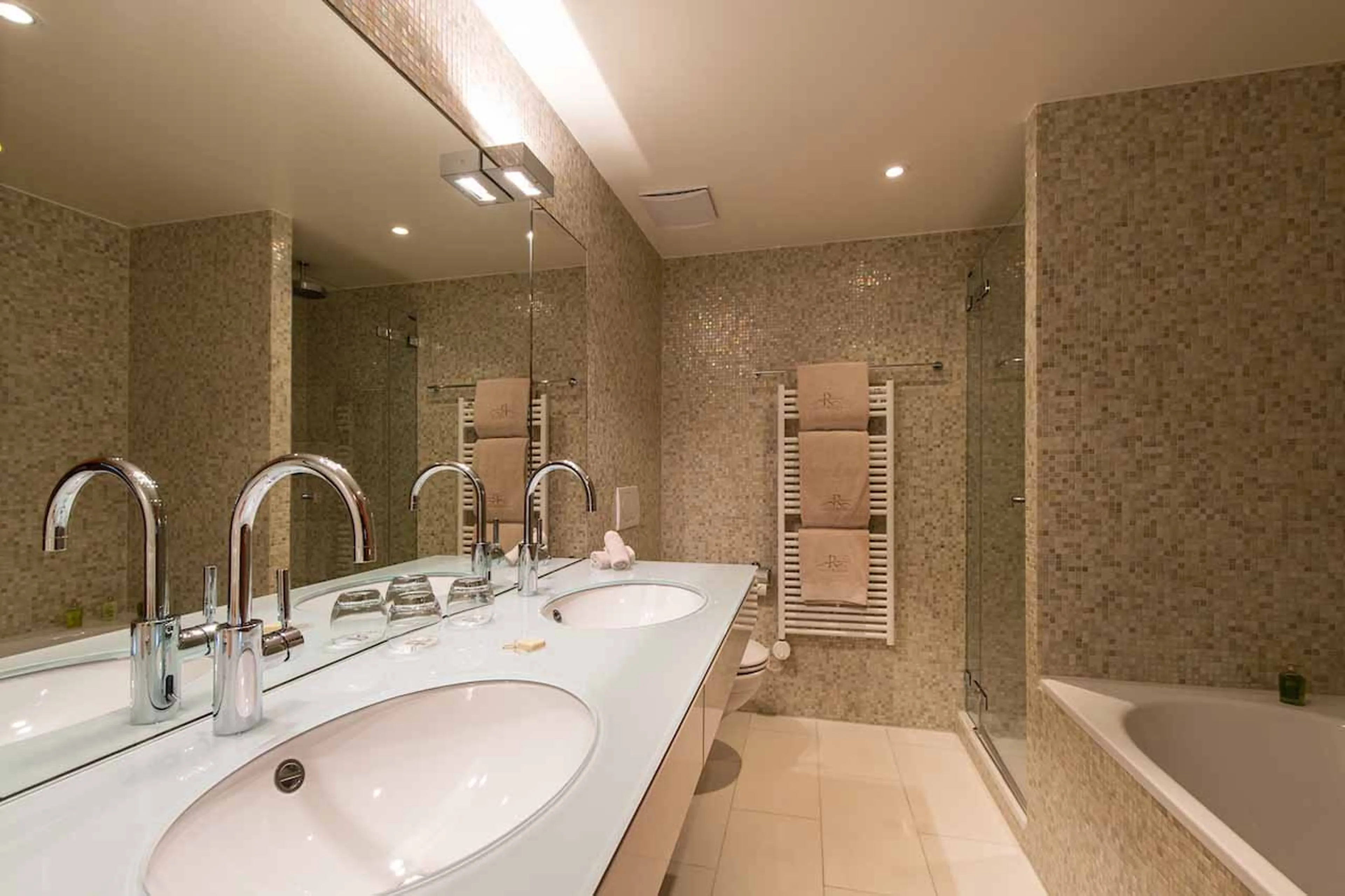 Bathroom at Royalp Modern Penthouse in Villars