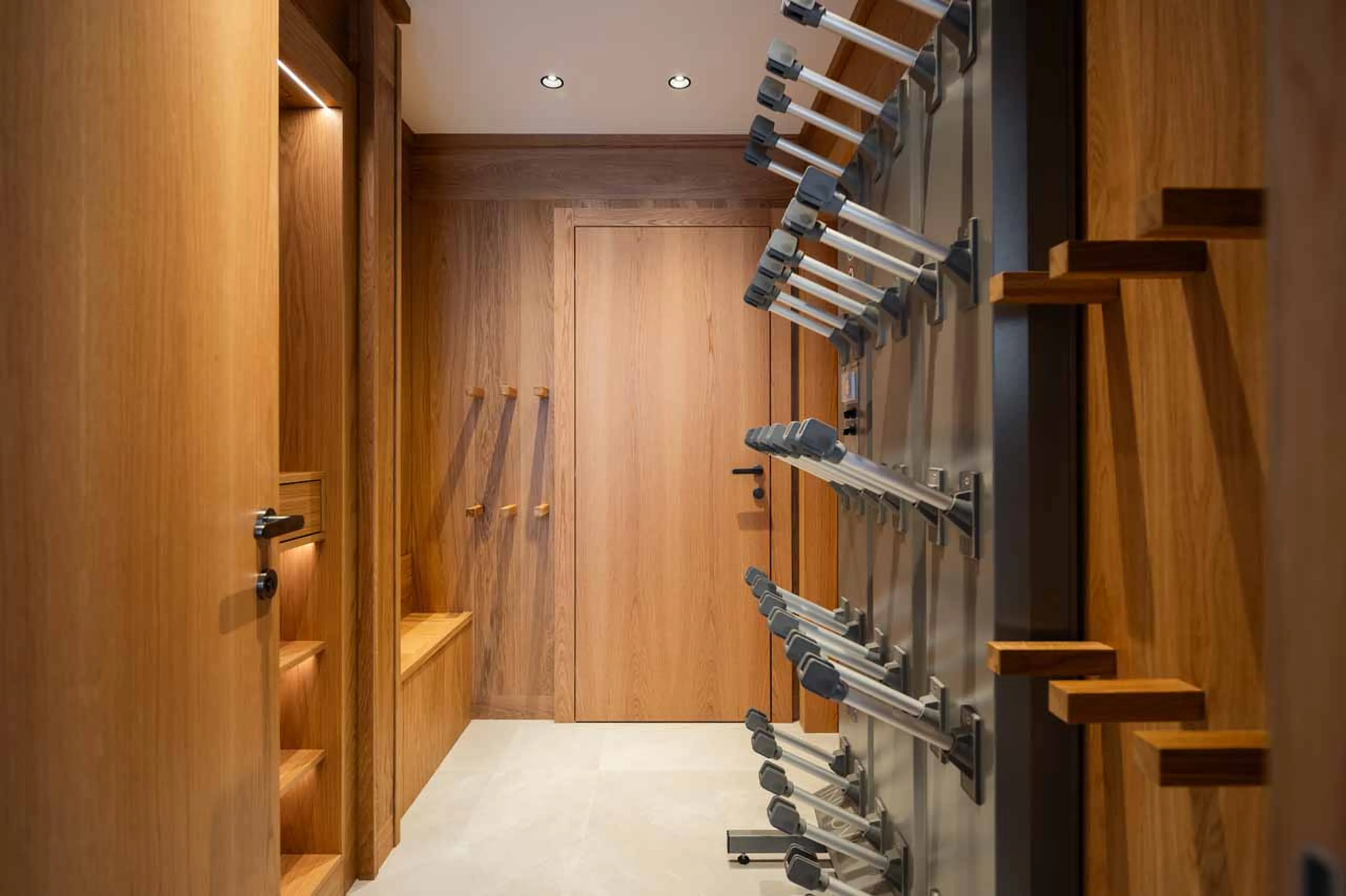 Ski room at Sasha Apartment 4 in Courchevel 1850