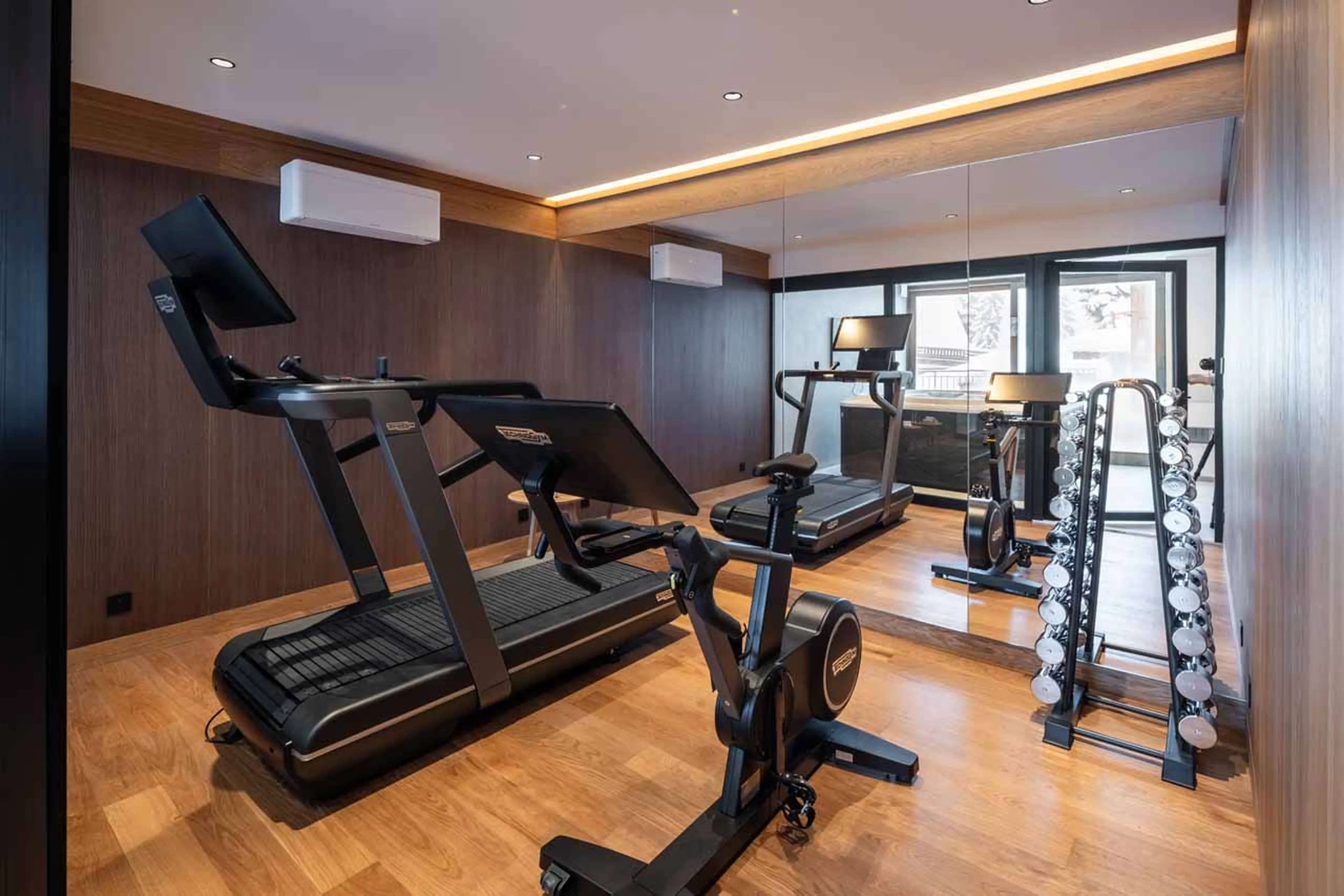 Gym at Sasha Apartment 4 in Courchevel 1850
