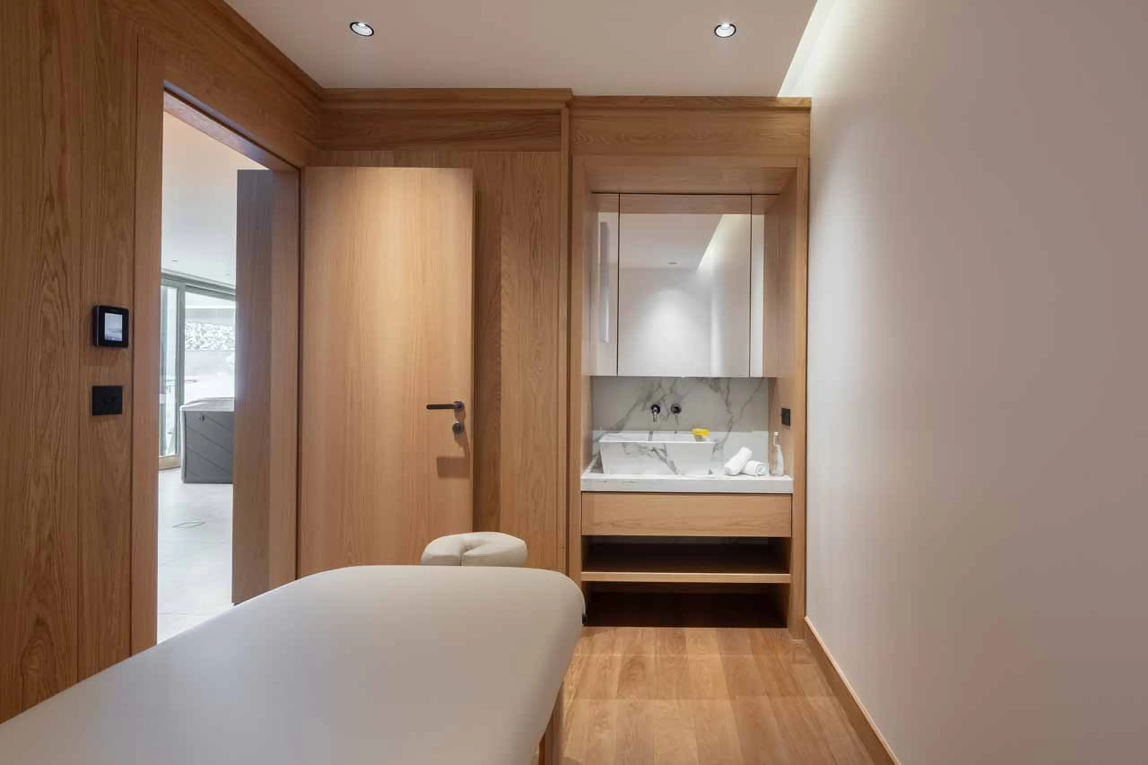 Massage room at Sasha Apartment 4 in Courchevel 1850