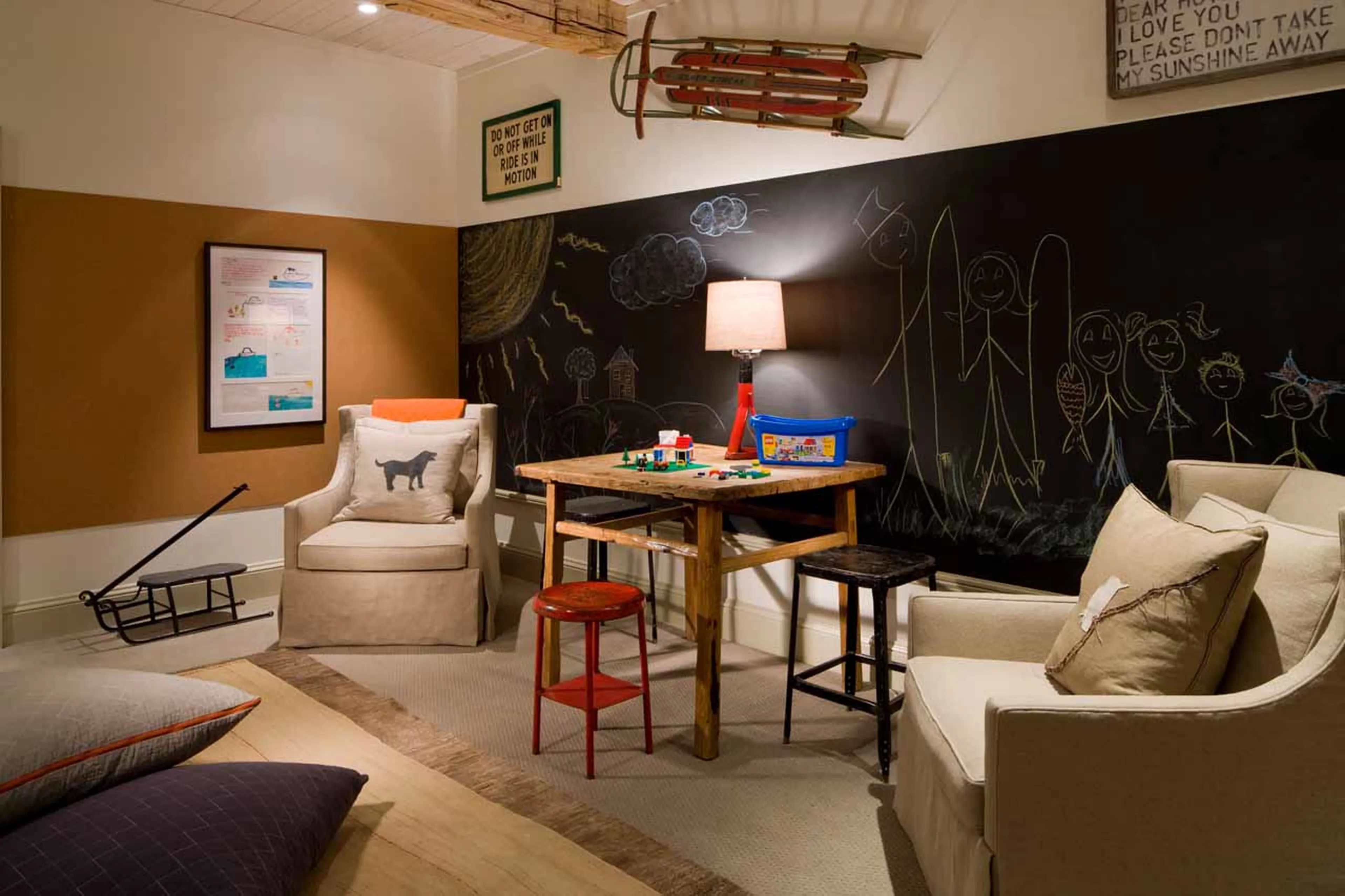 Playroom at Scarp Ridge Lodge in Crested Butte