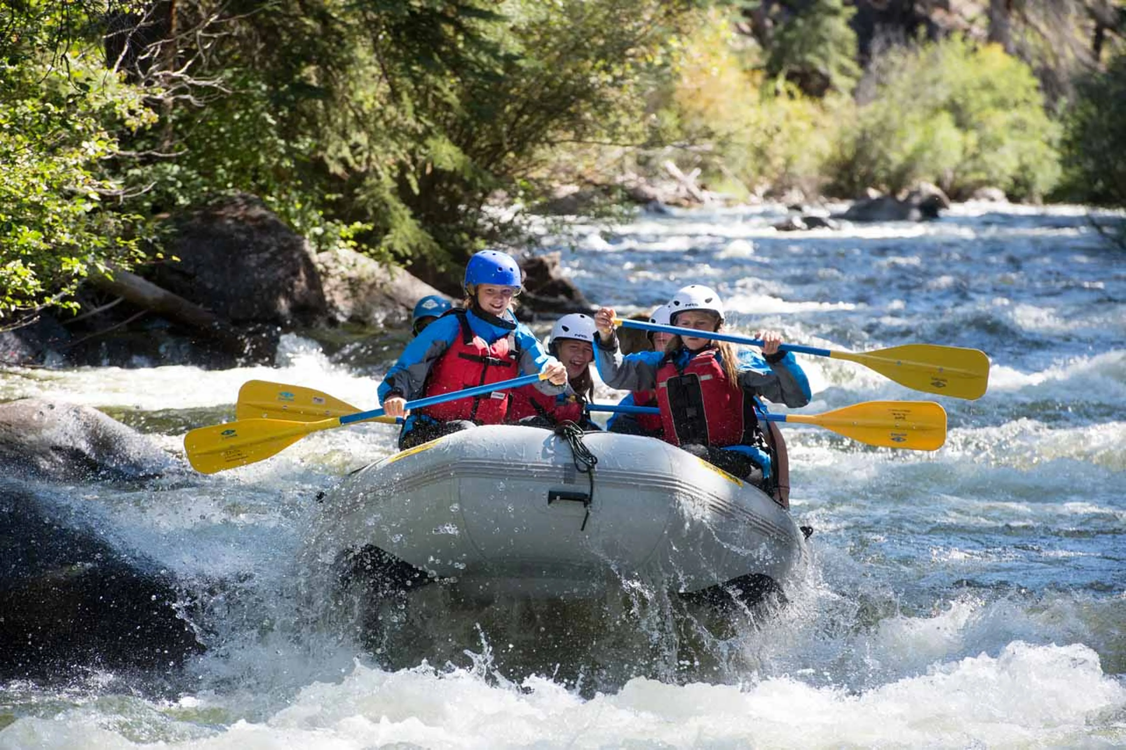 White water rafting at Scarp Ridge Lodge in Crested Butte