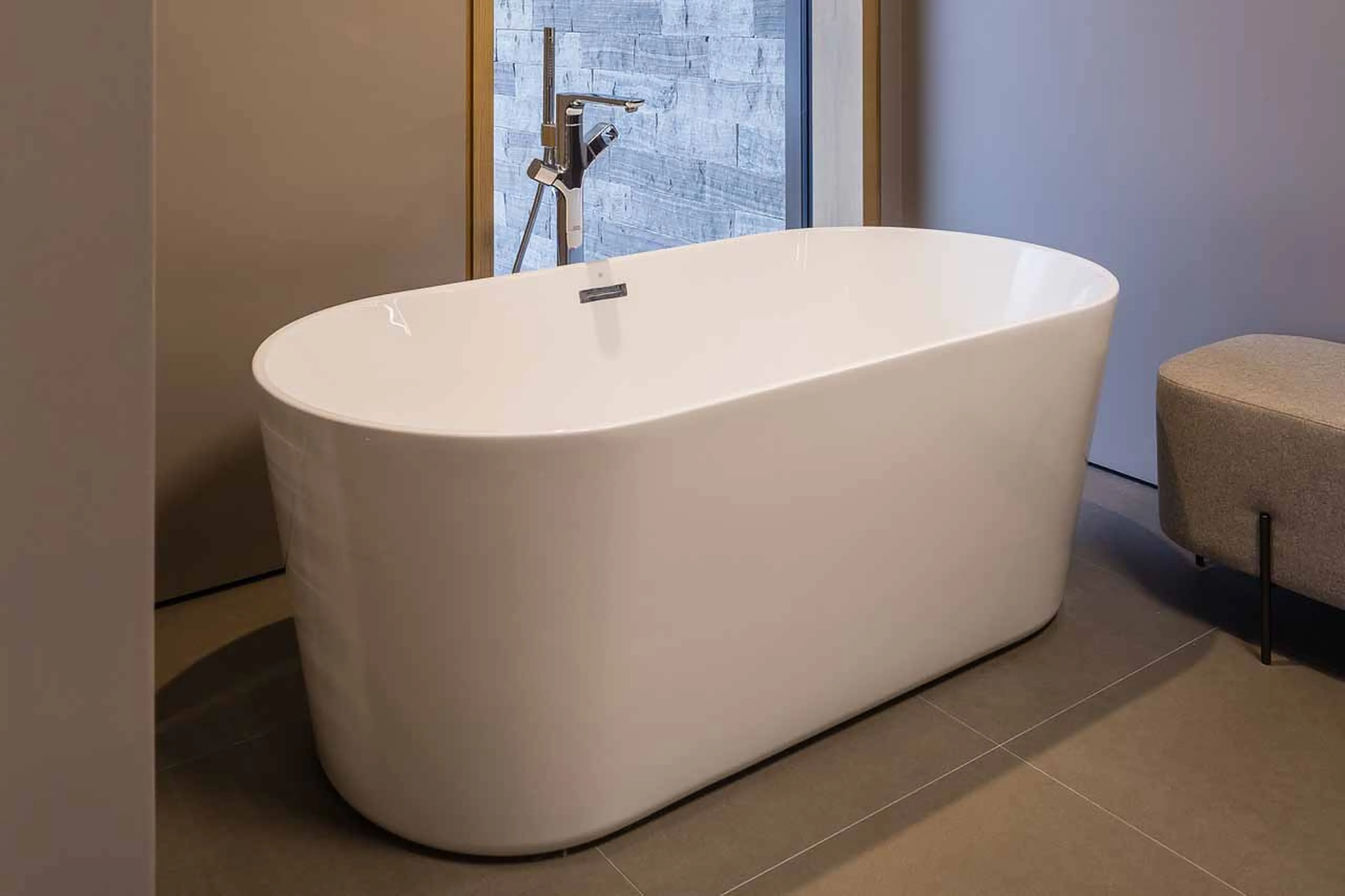 Bedroom 1 en-suite bath at Serenity Estate Kadenwood in Whistler
