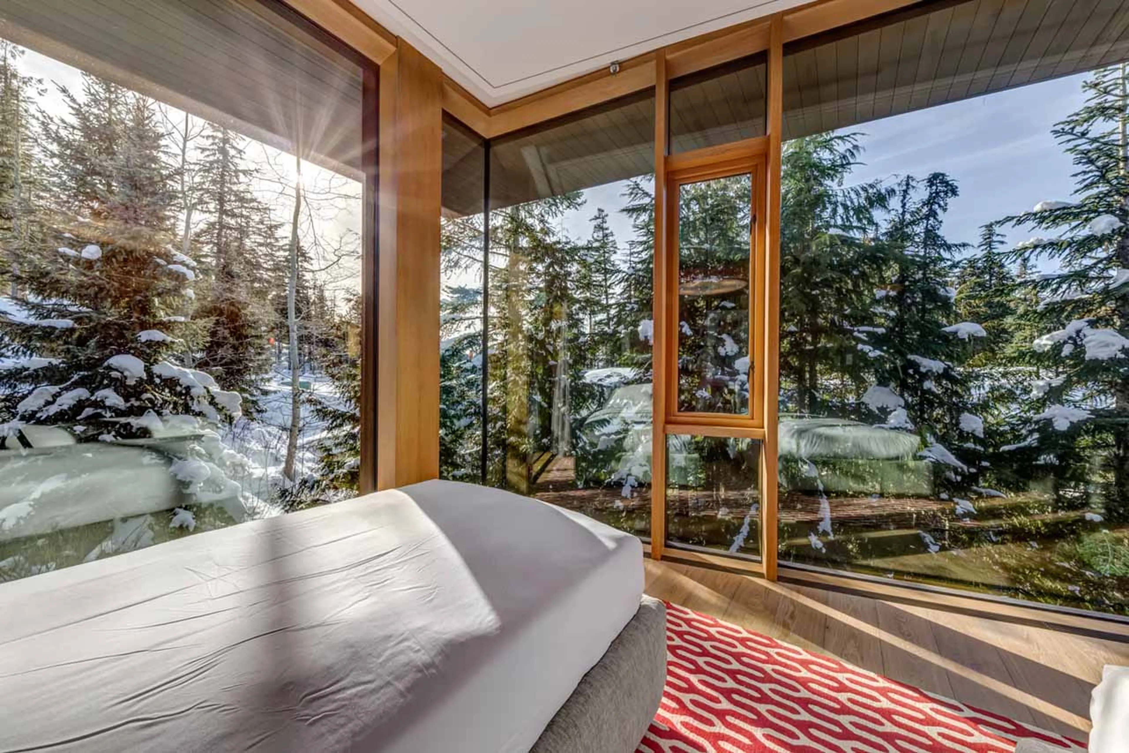 Bedroom 3 view at Serenity Estate Kadenwood in Whistler