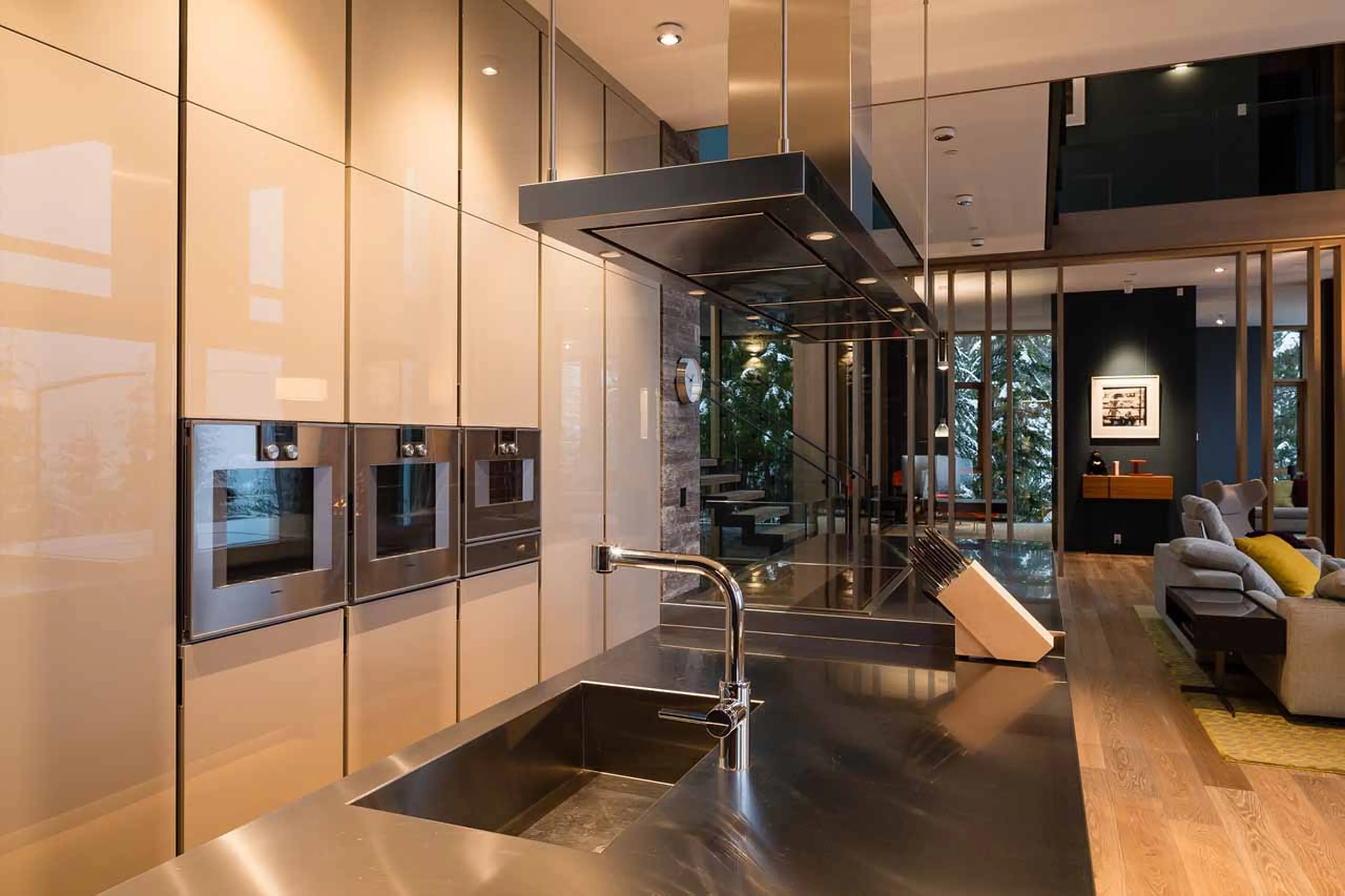 Kitchen at Serenity Estate Kadenwood in Whistler