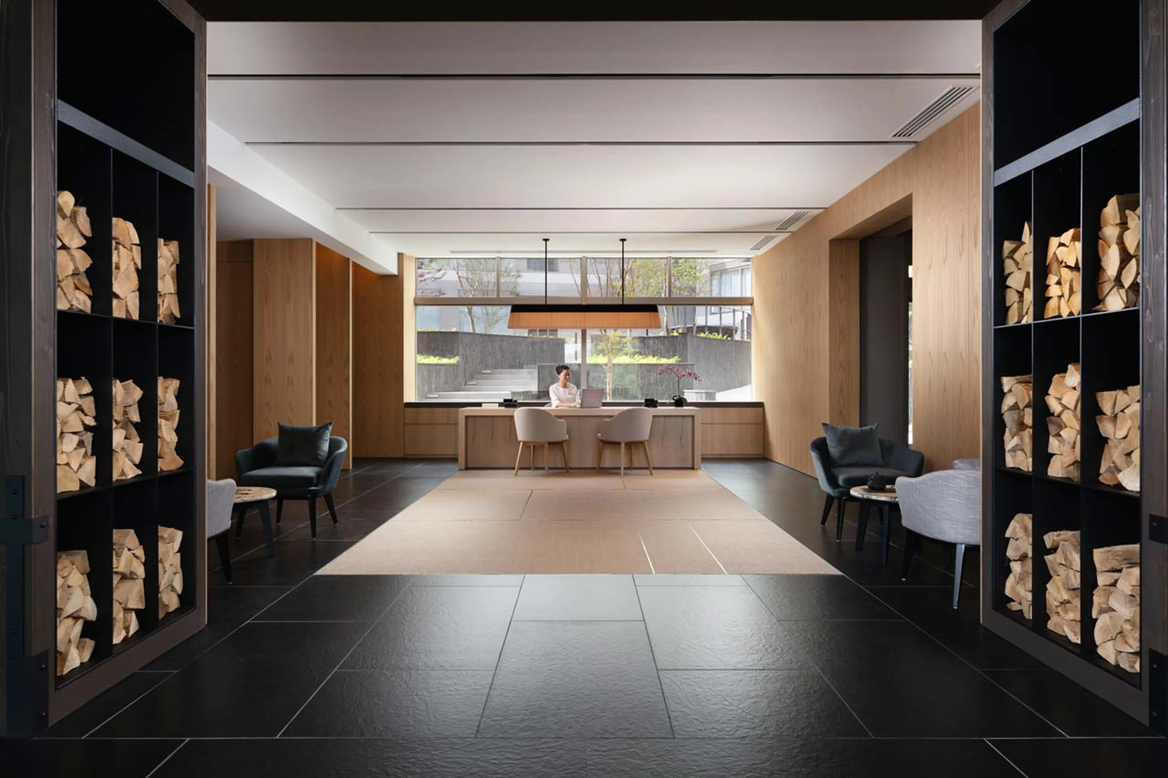 Lobby concierge at Setsu in Niseko