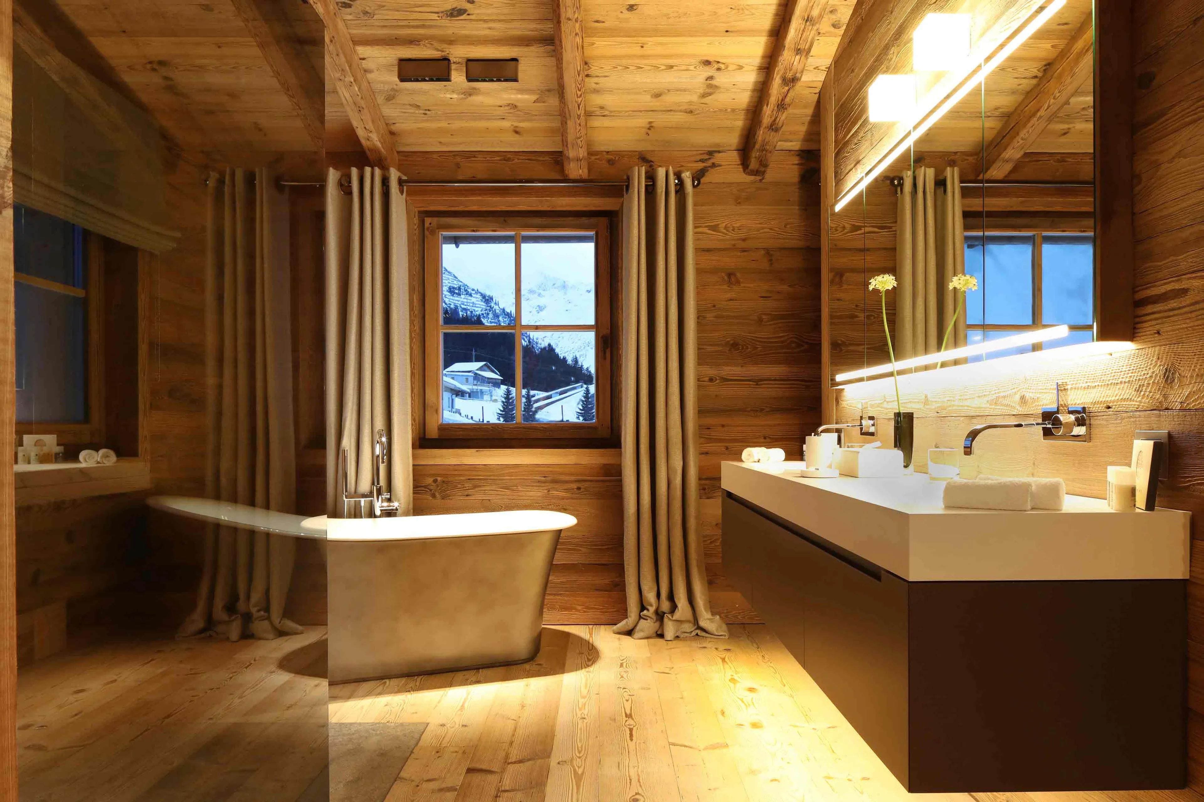 Bathroom at Severins Residence in Lech