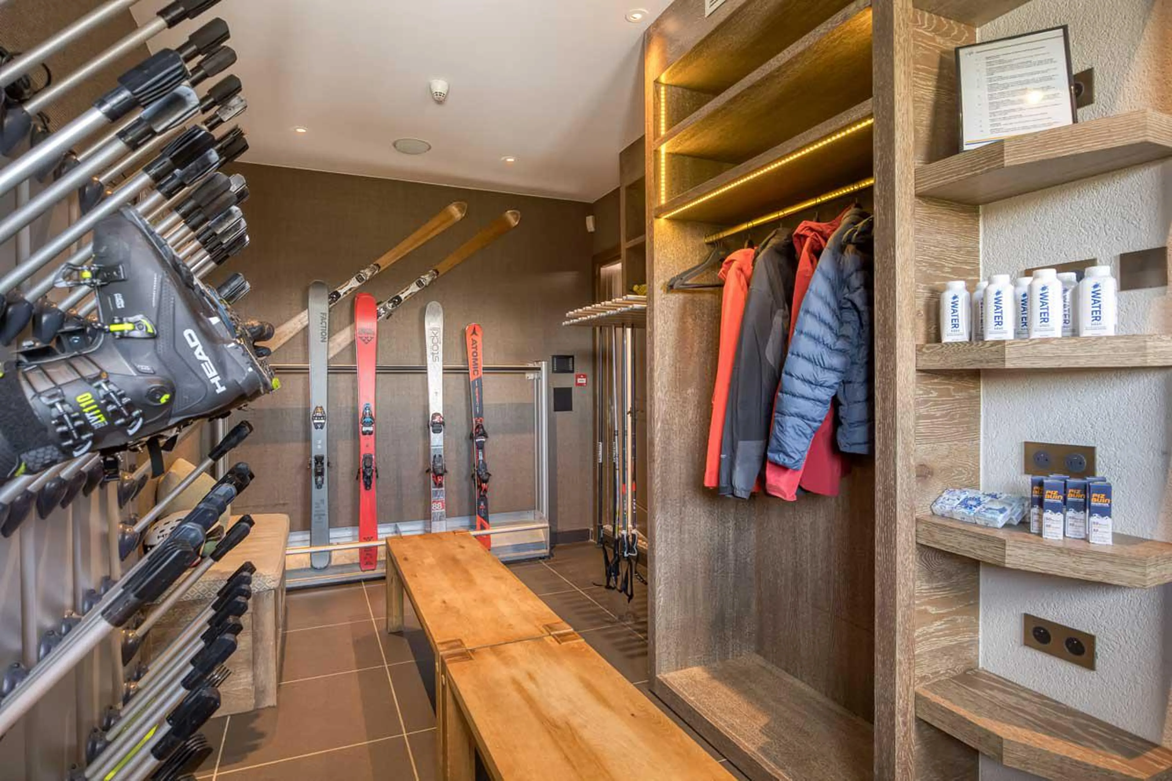 Ski room  in Shemshak Lodge in Courchevel 1850