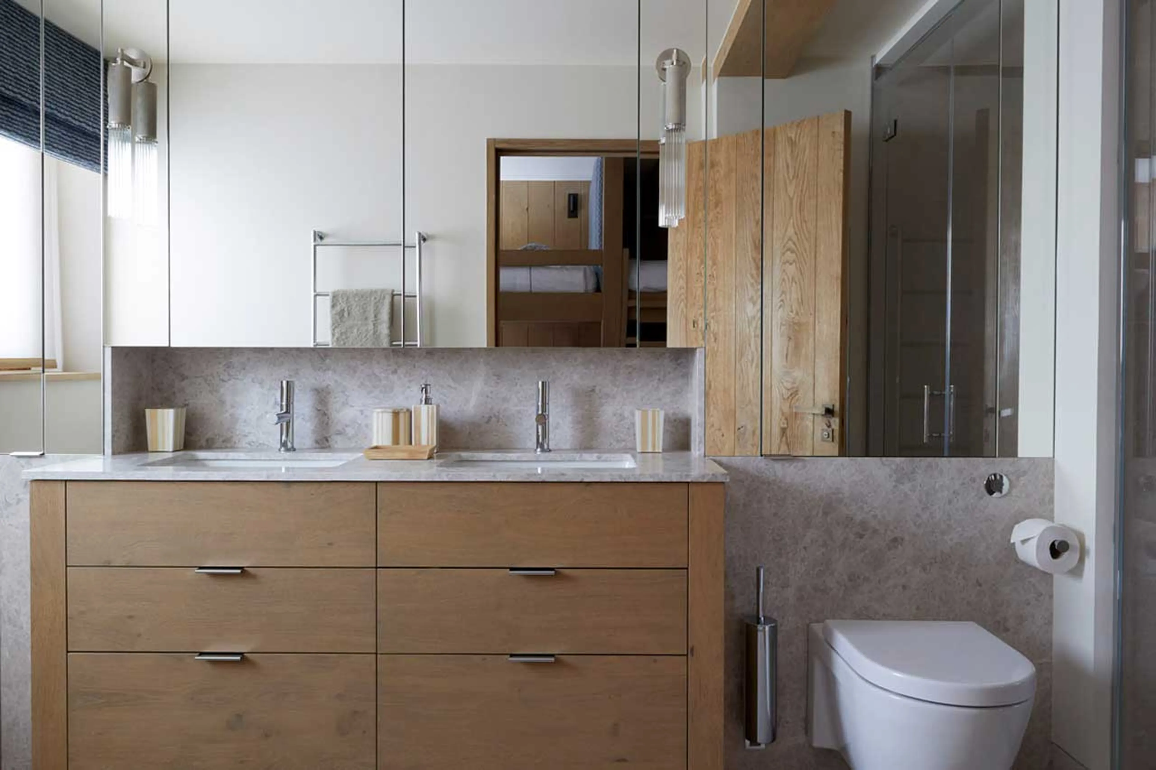Shower room at Silverstone Lodge Penthouse 4 in Val d'Isere