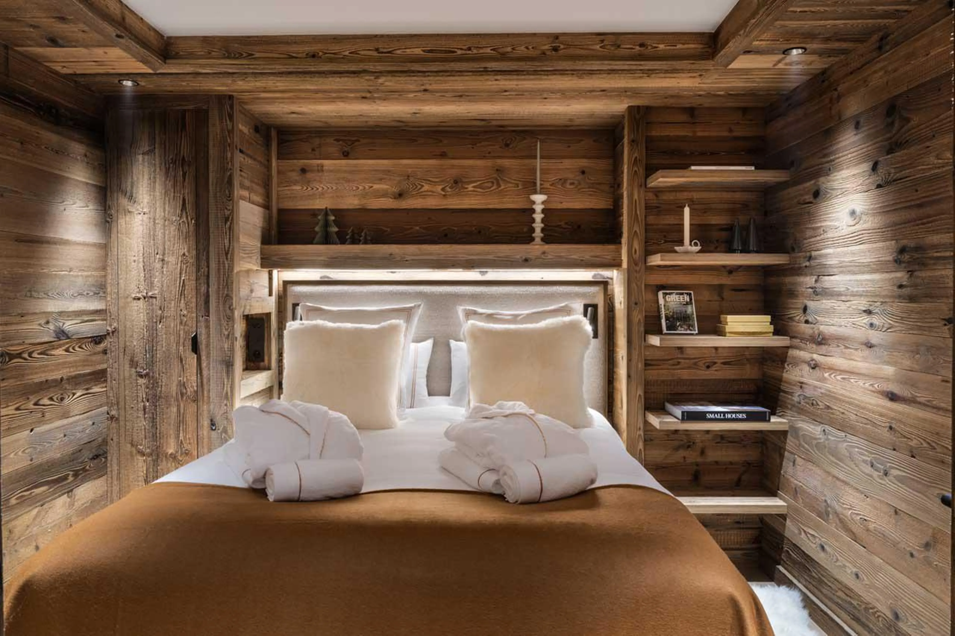 Bedroom five at Silverstone Lodge 2 in Val d'Isere