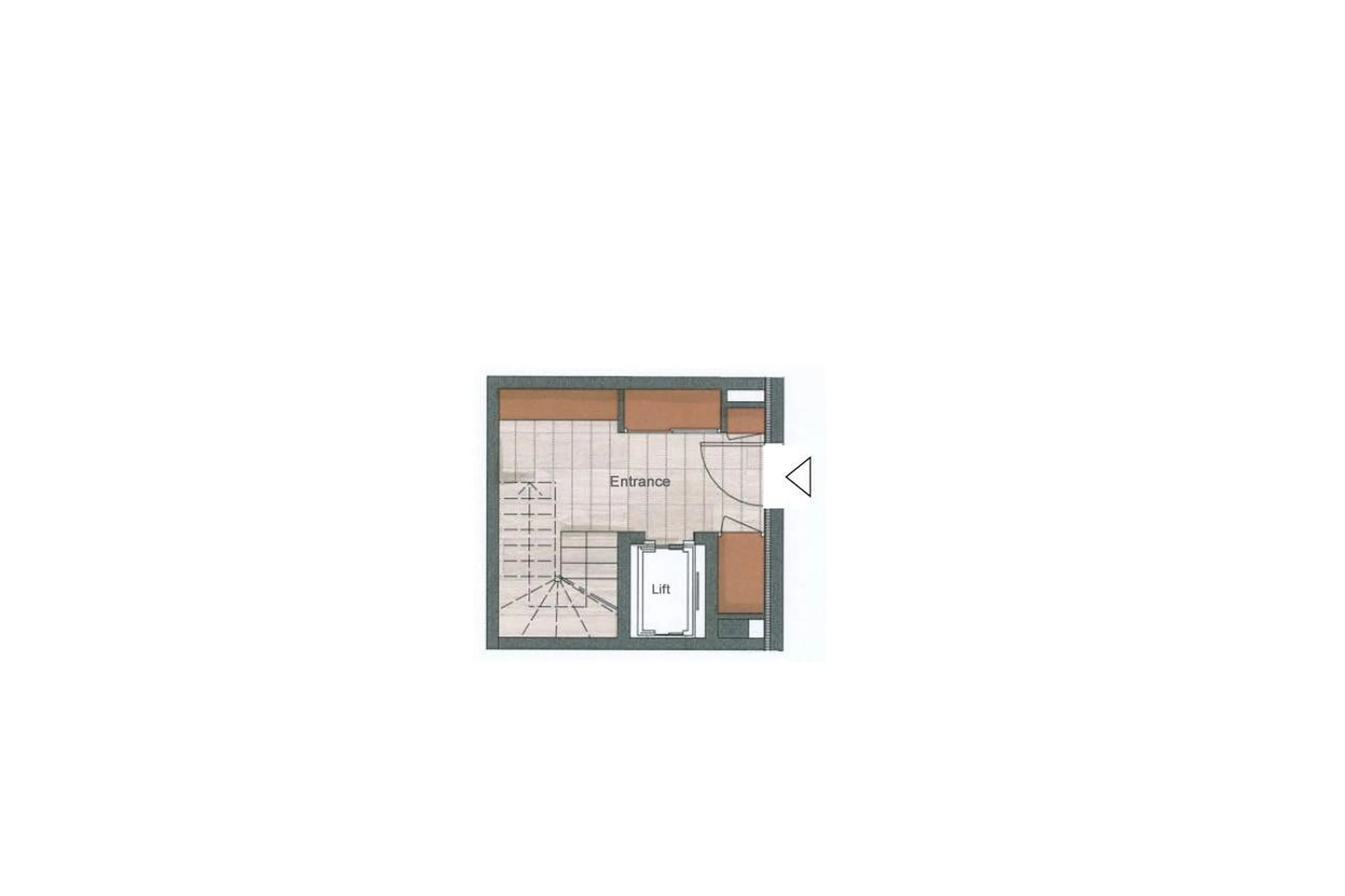Level 2 floor plan of Silverstone Lodge Penthouse 6 in Val d'Isere