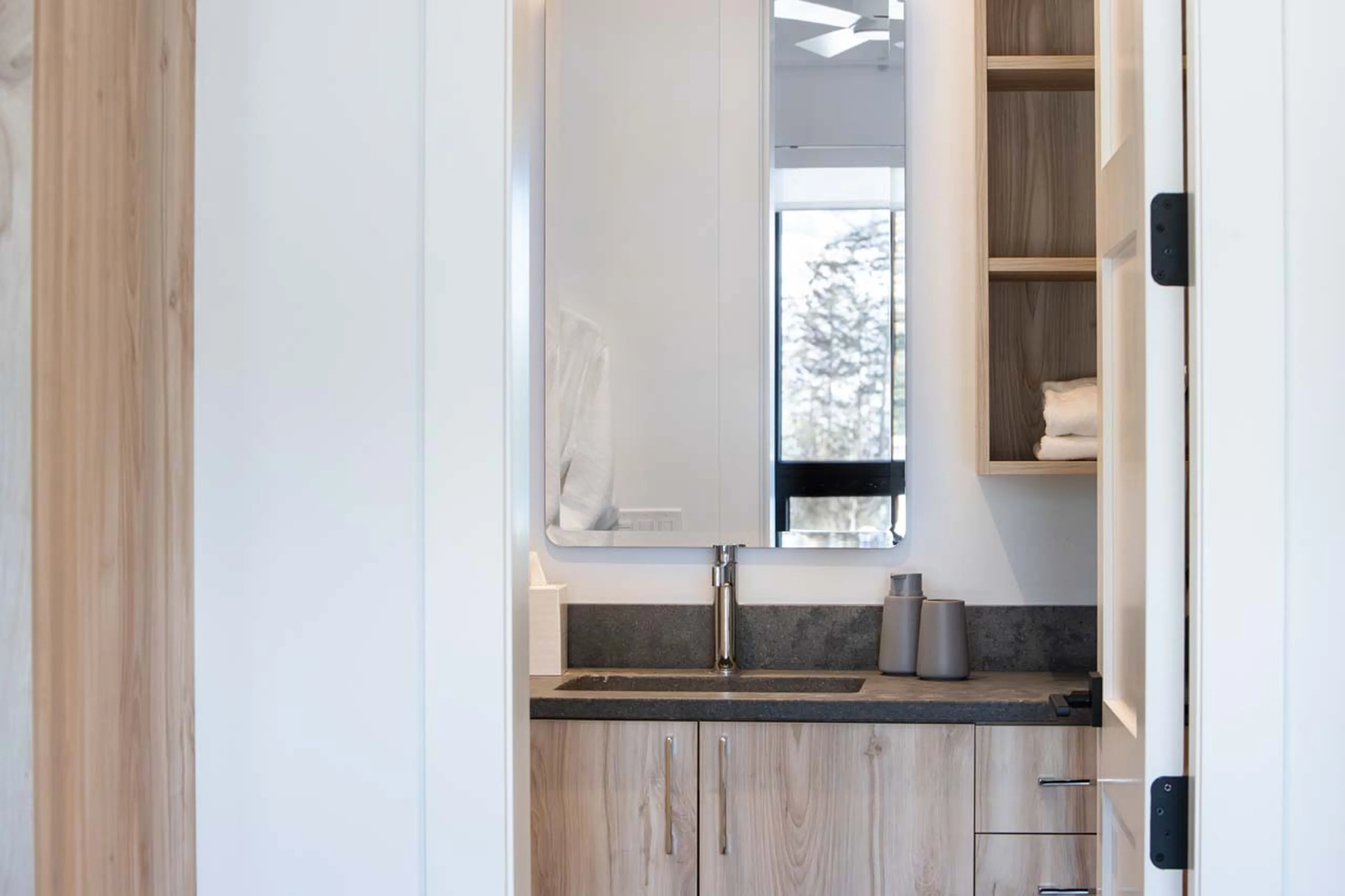 Basin in en-suite in Sitka Spruce Mountain, Revelstoke