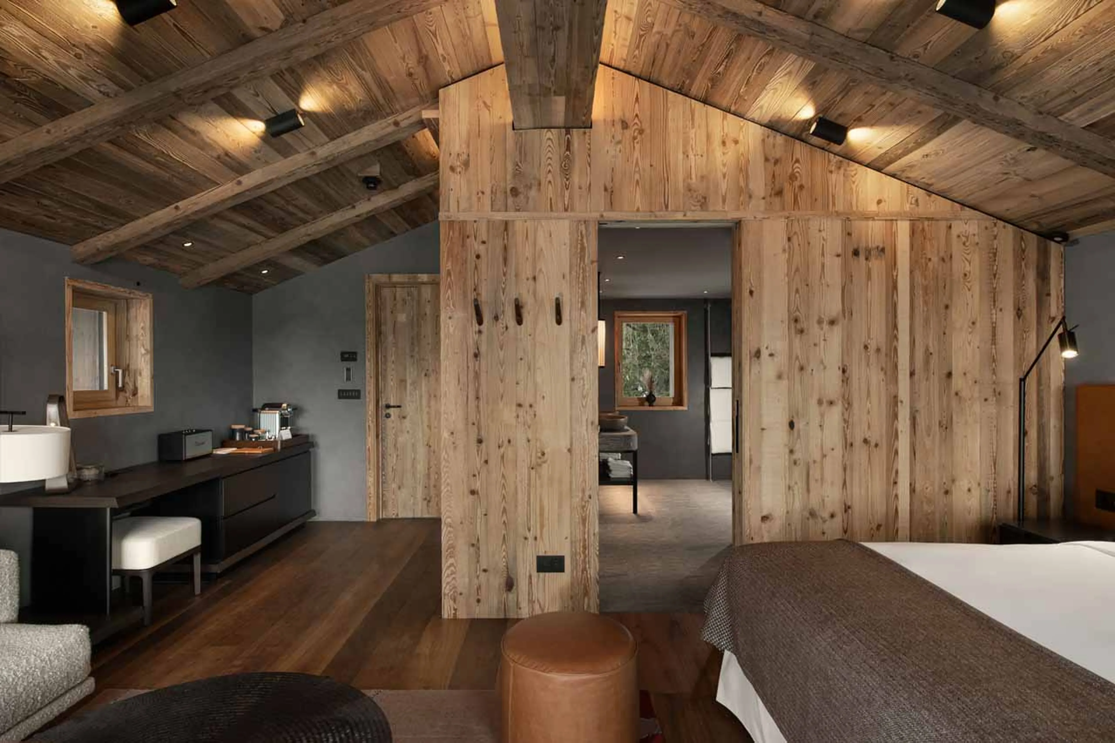 Bedroom 4 en-suite at Six Senses Chalet in Crans-Montana