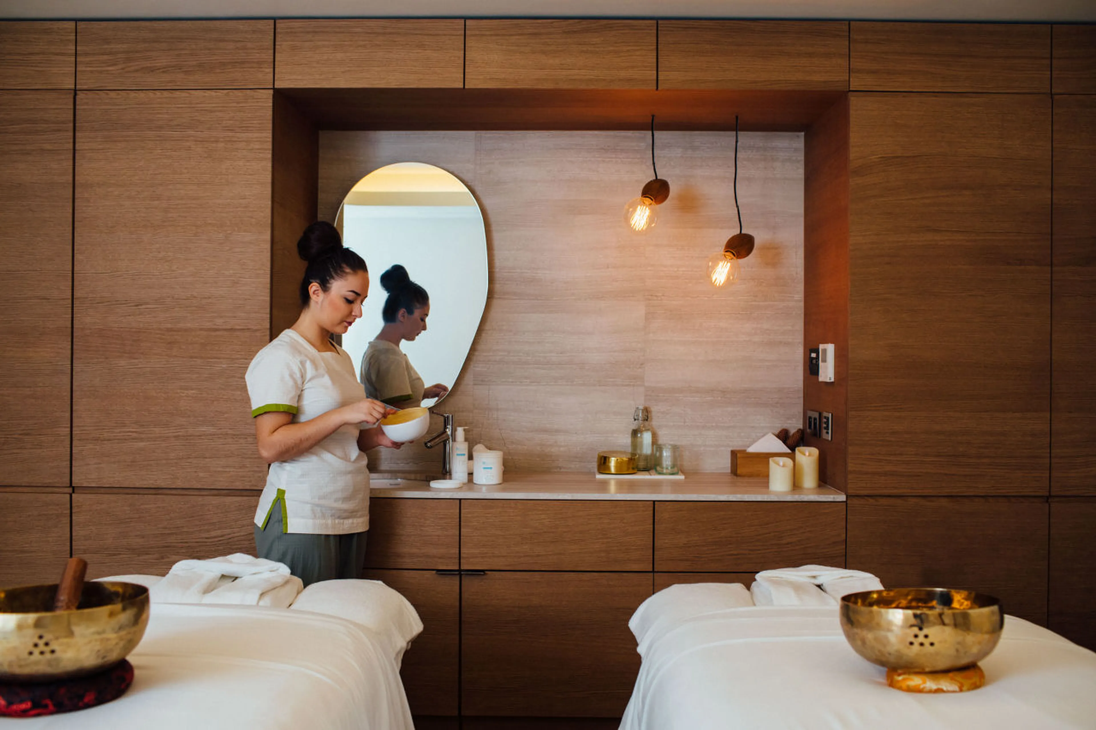 Treatment room at Apartment Six Senses Two in Courchevel 1850