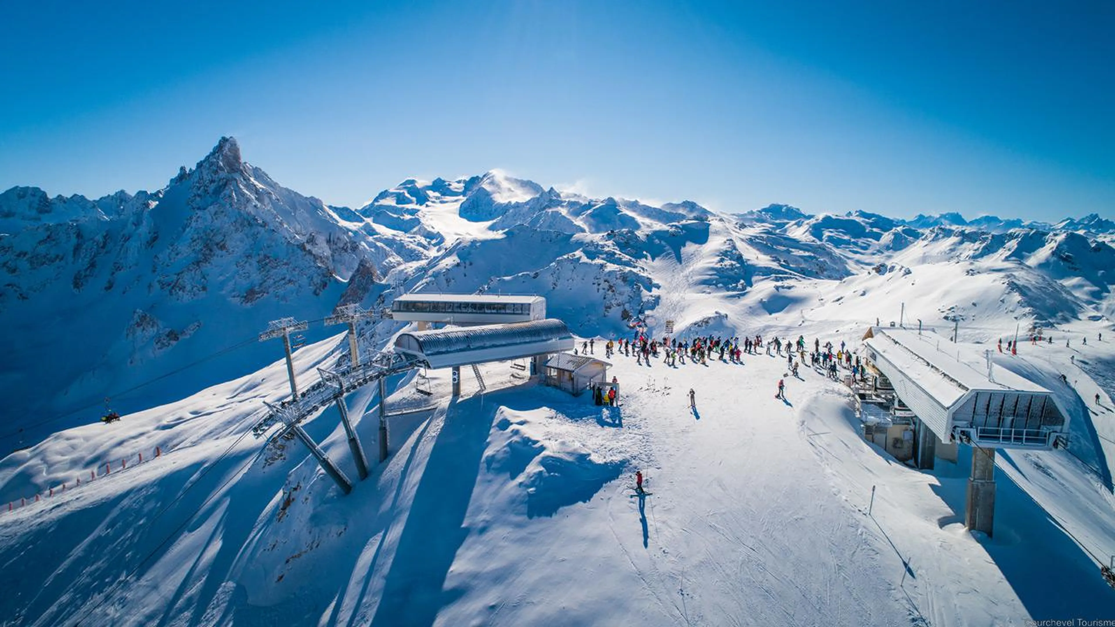 Courchevel ski area