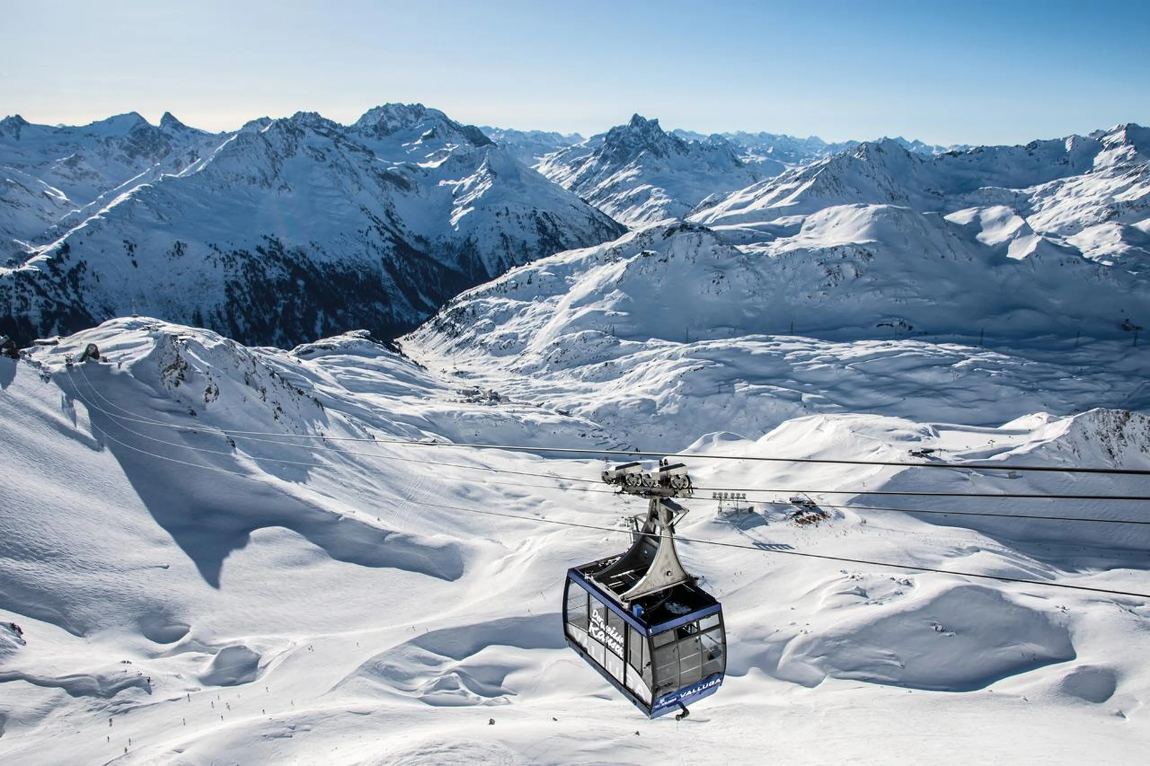 Ski resort in March