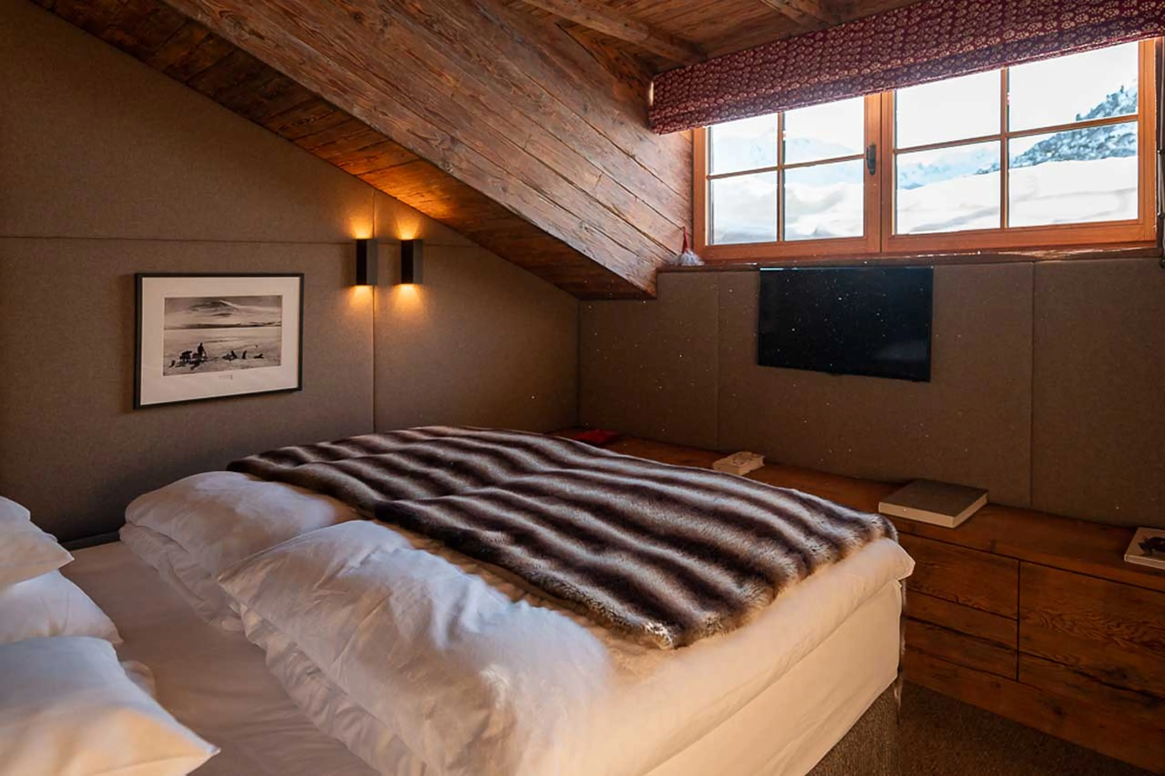 Bedroom two at Skyfall Penthouse in St Christoph