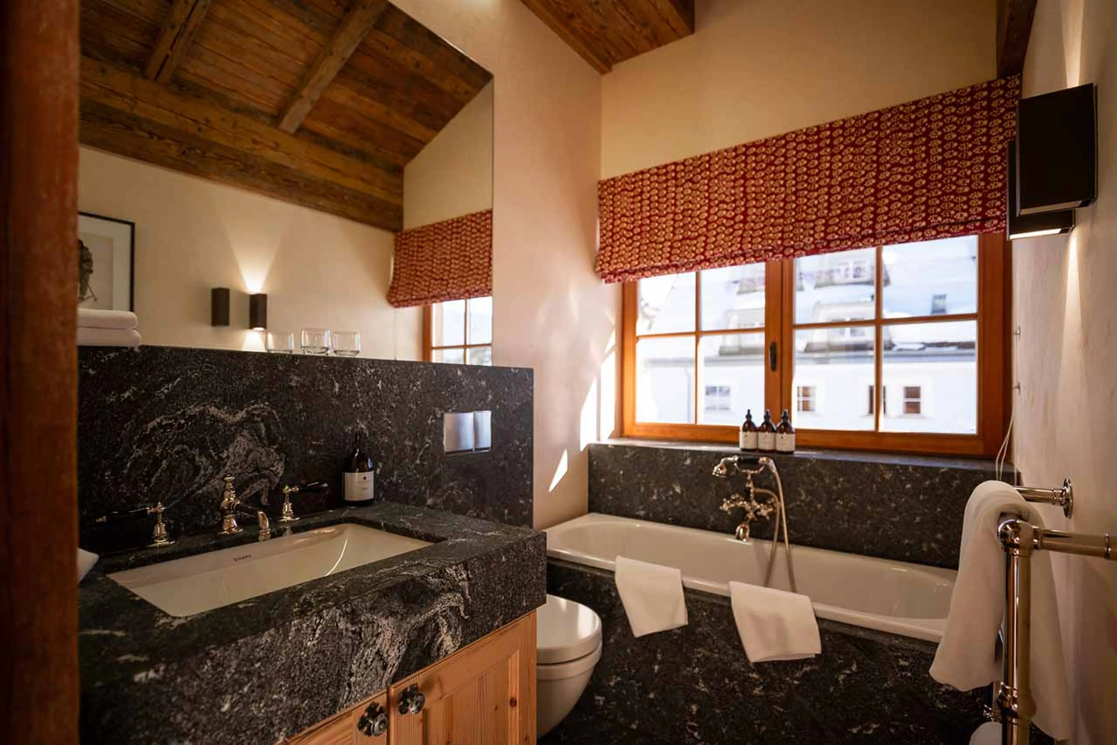 Bedroom 2 en-suite at Skyfall Penthouse in St Christoph